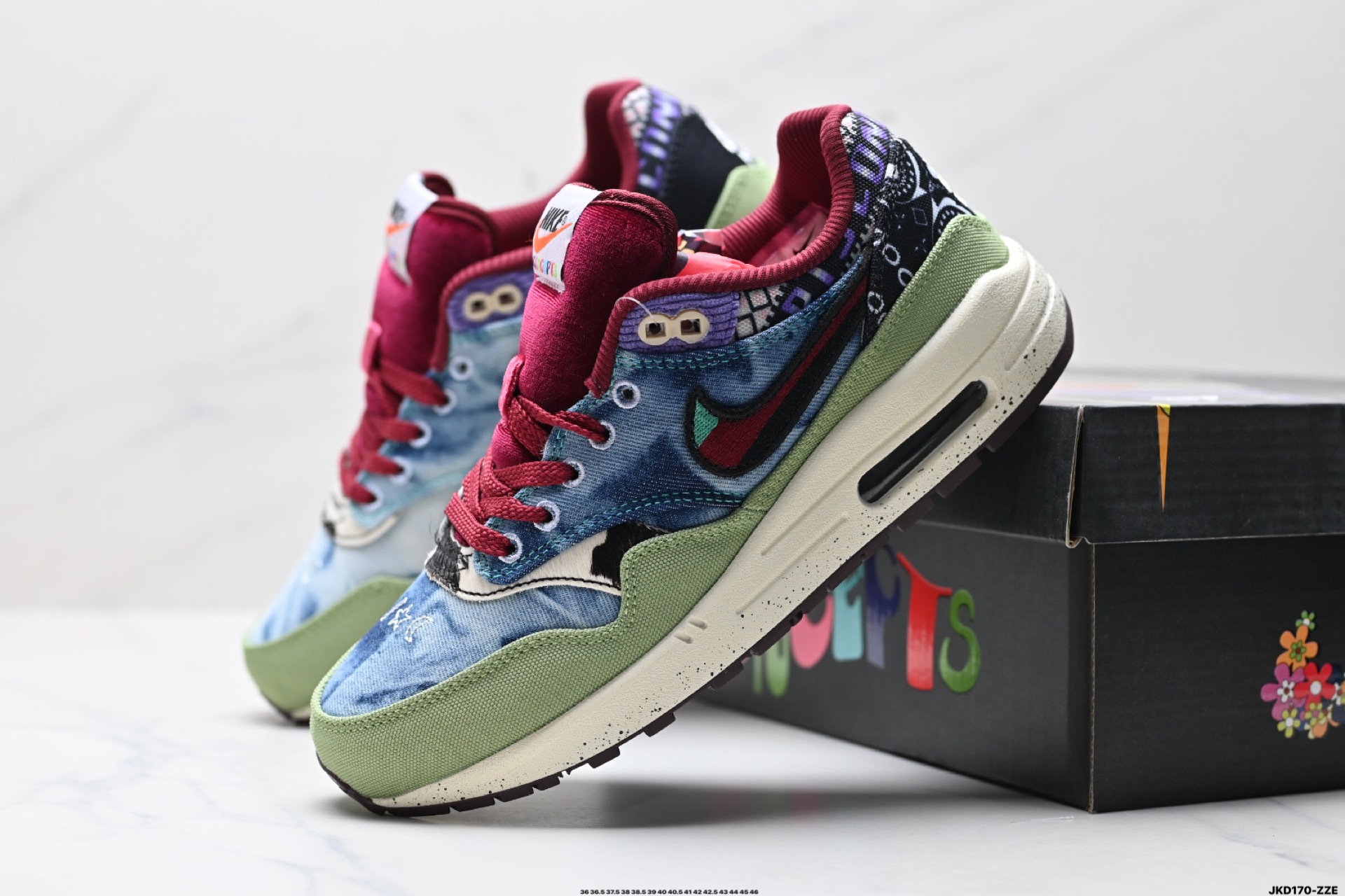 Nike Air Max 1 耐克气垫 缓震 耐磨运动鞋  908375-102