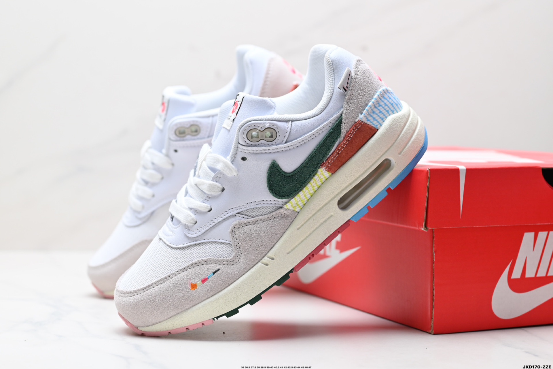 Nike Air Max 1 耐克气垫 缓震 耐磨运动鞋  908375-102