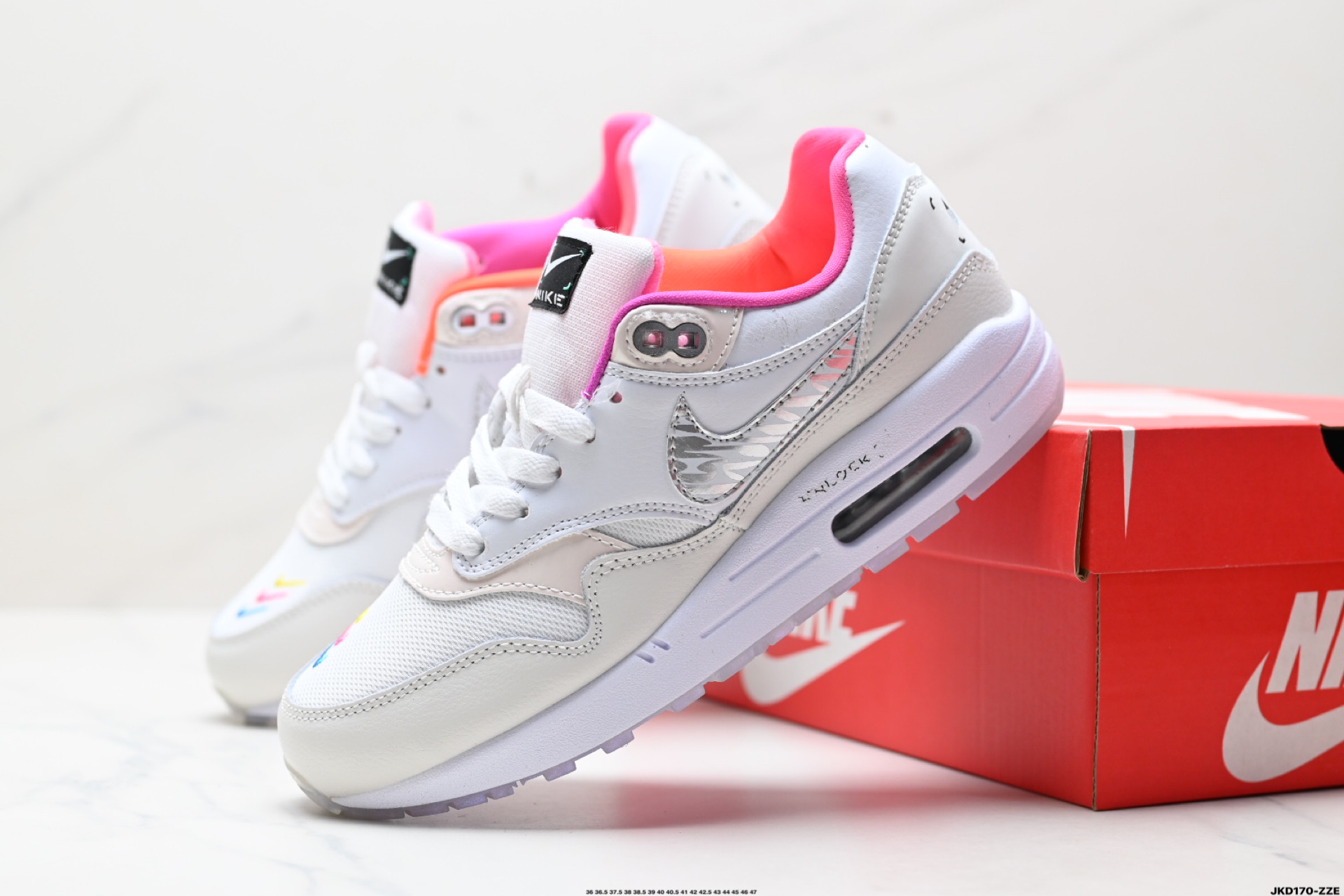 Nike Air Max 1 耐克气垫 缓震 耐磨运动鞋  908375-102