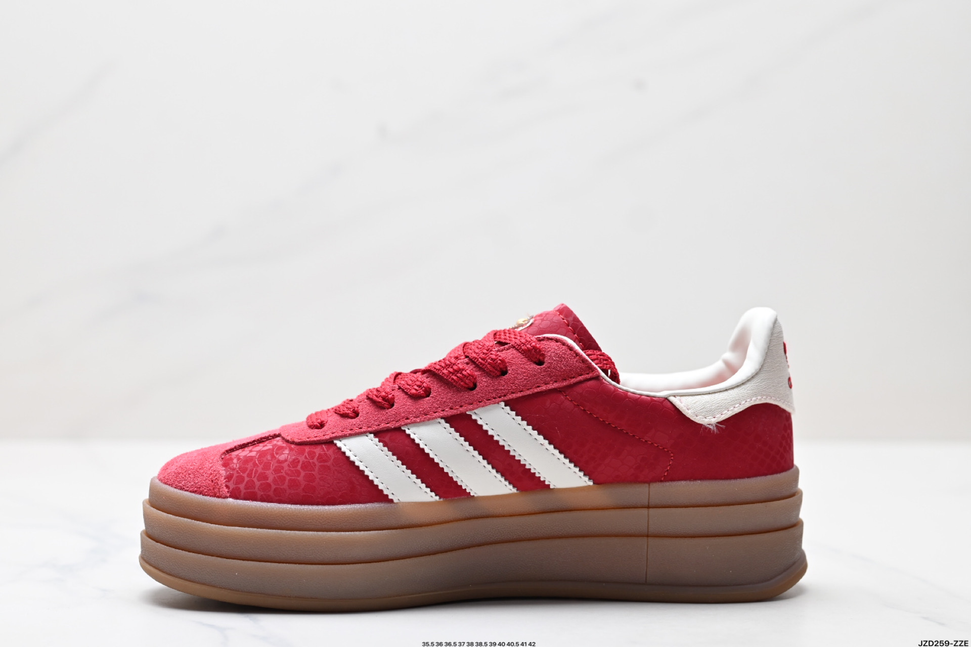Adidas originals GAZELLE BOLD CNY 蛇年限定 高热新品 ”year ofsnake” 时尚百搭  JQ5977