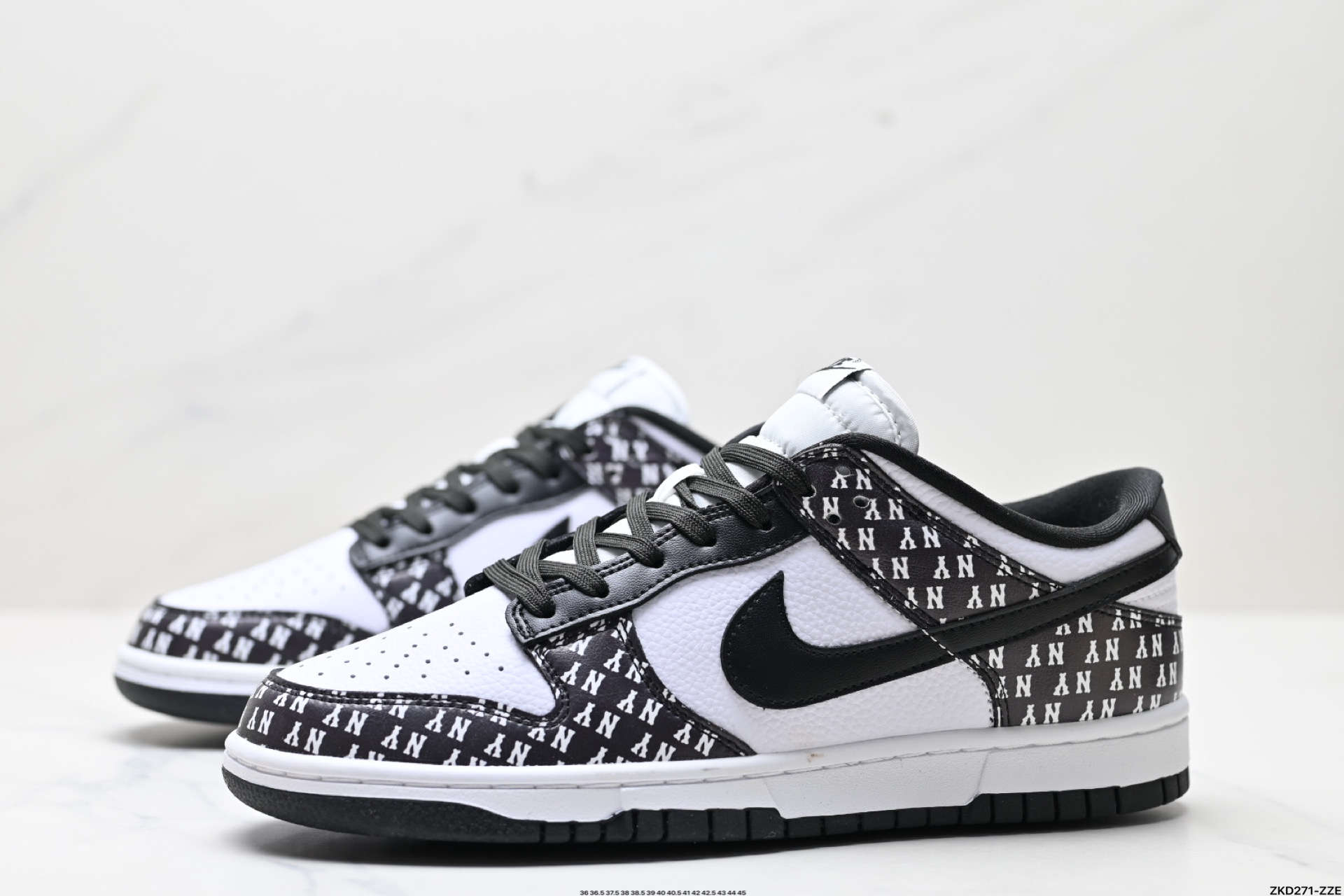 NK Dunk Low Retro “DIY高端定制” 低帮休闲运动板鞋  LW1818-111