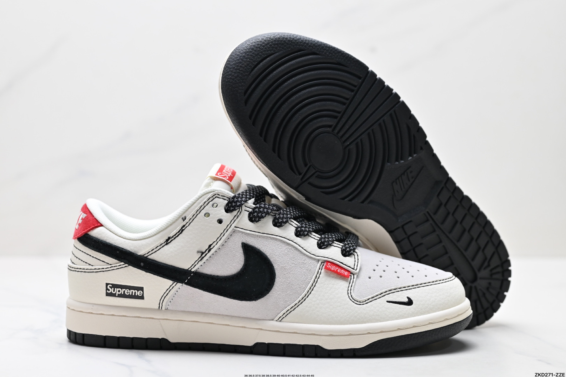 NK Dunk Low Retro “DIY高端定制” 低帮休闲运动板鞋  BB7518-024
