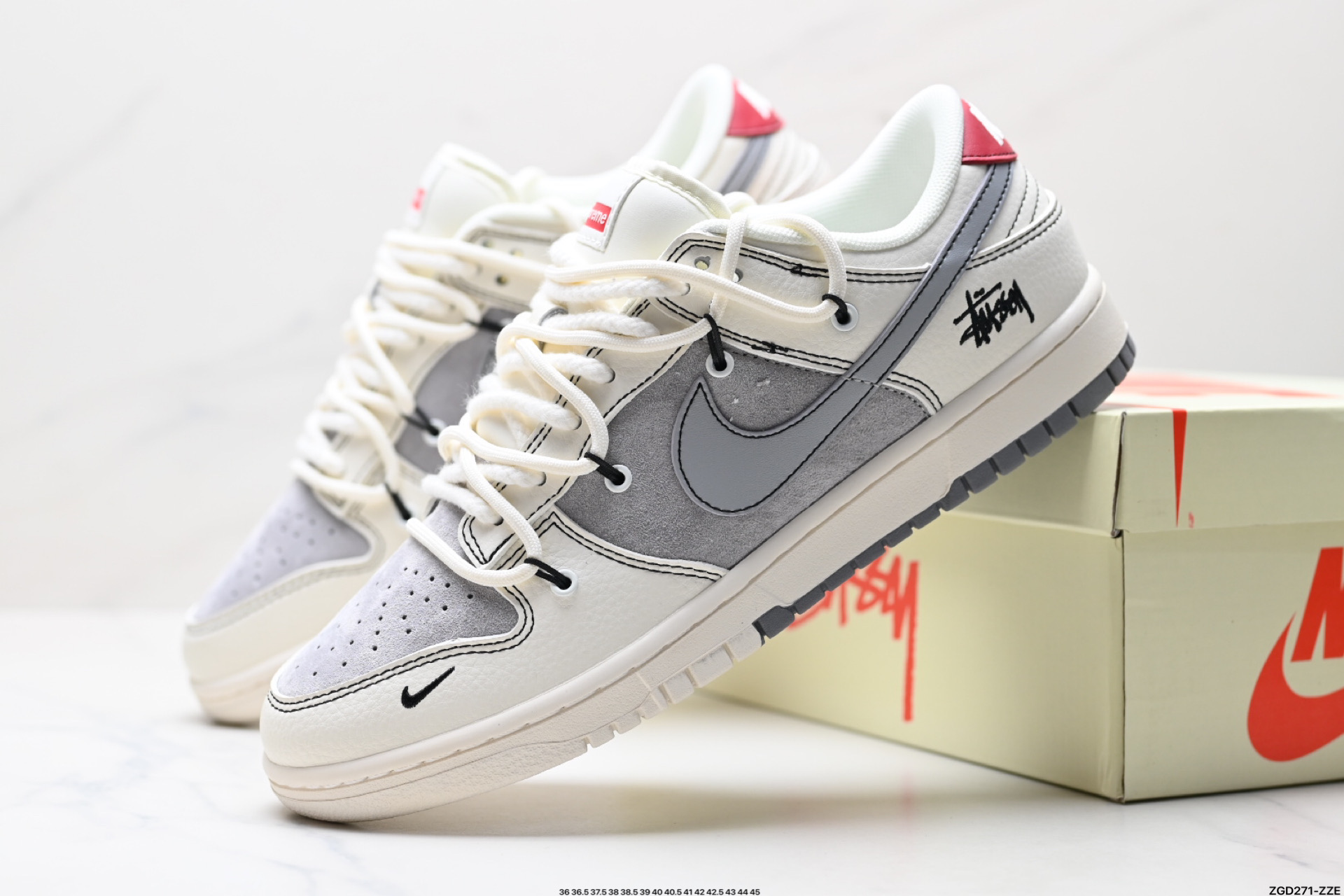 NK Dunk Low Retro “DIY高端定制” 低帮休闲运动板鞋  YX5066-269