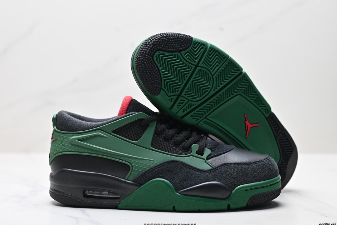 Nike Air Jordan 4 RM 防滑 低帮 复古篮球鞋  FQ7939-003
