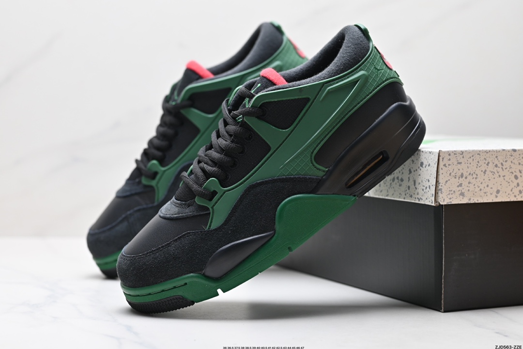 Nike Air Jordan 4 RM 防滑 低帮 复古篮球鞋  FQ7939-003