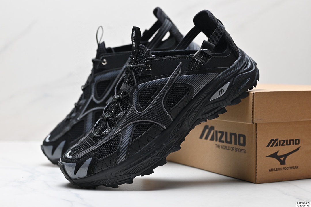 美津浓Mizuno Racer Trail SE 复古百搭 舒适 防滑耐磨透气速干低帮 户外功能鞋 D1GH241902