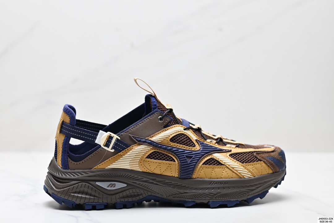 美津浓Mizuno Racer Trail SE 复古百搭 舒适 防滑耐磨透气速干低帮 户外功能鞋 D1GH241902