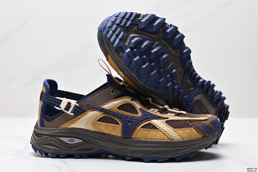 美津浓Mizuno Racer Trail SE 复古百搭 舒适 防滑耐磨透气速干低帮 户外功能鞋 D1GH241902