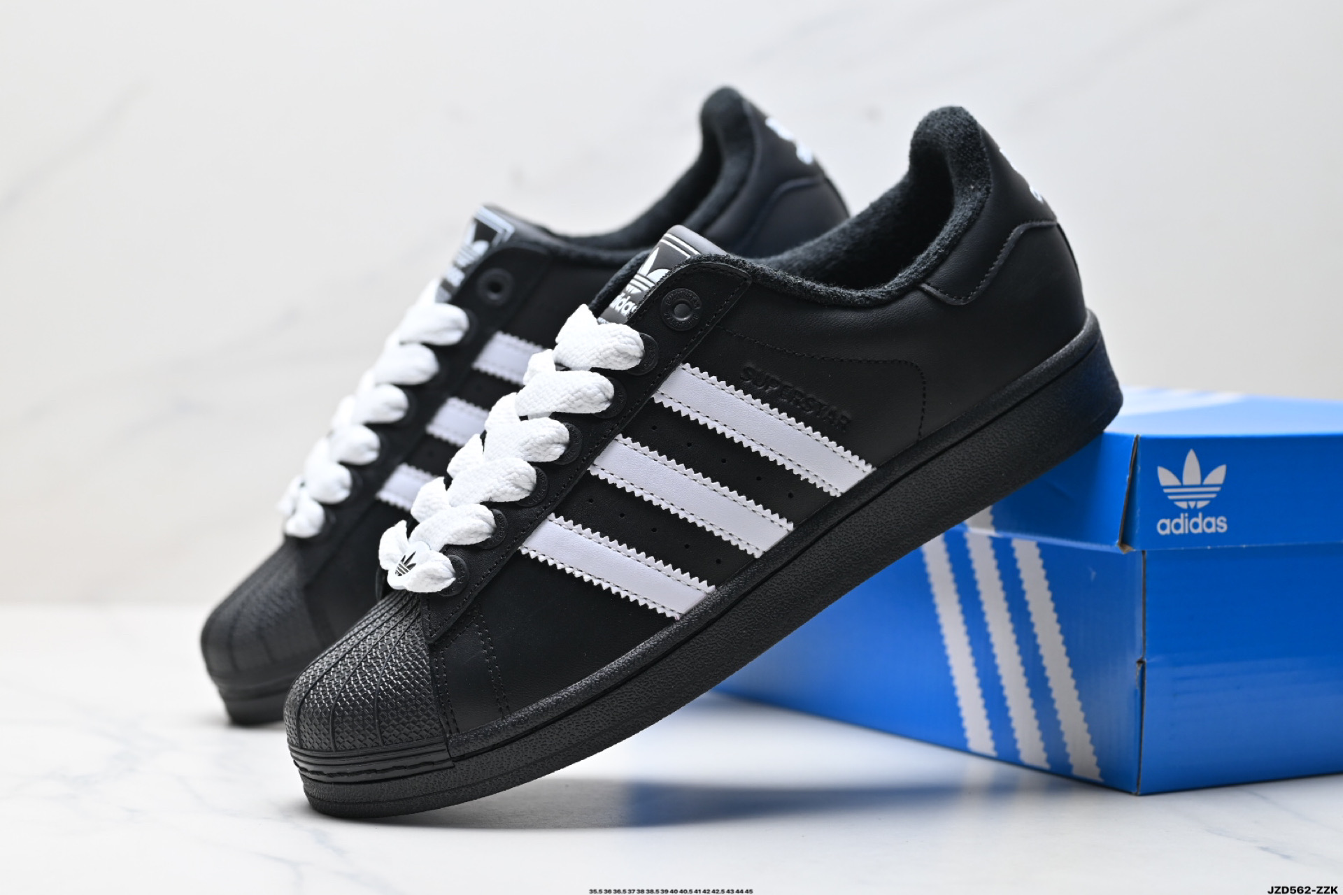 阿迪达斯Adidas三叶草 Originals Superstar贝壳头系列低帮经典百搭休闲运动板鞋 JI0126