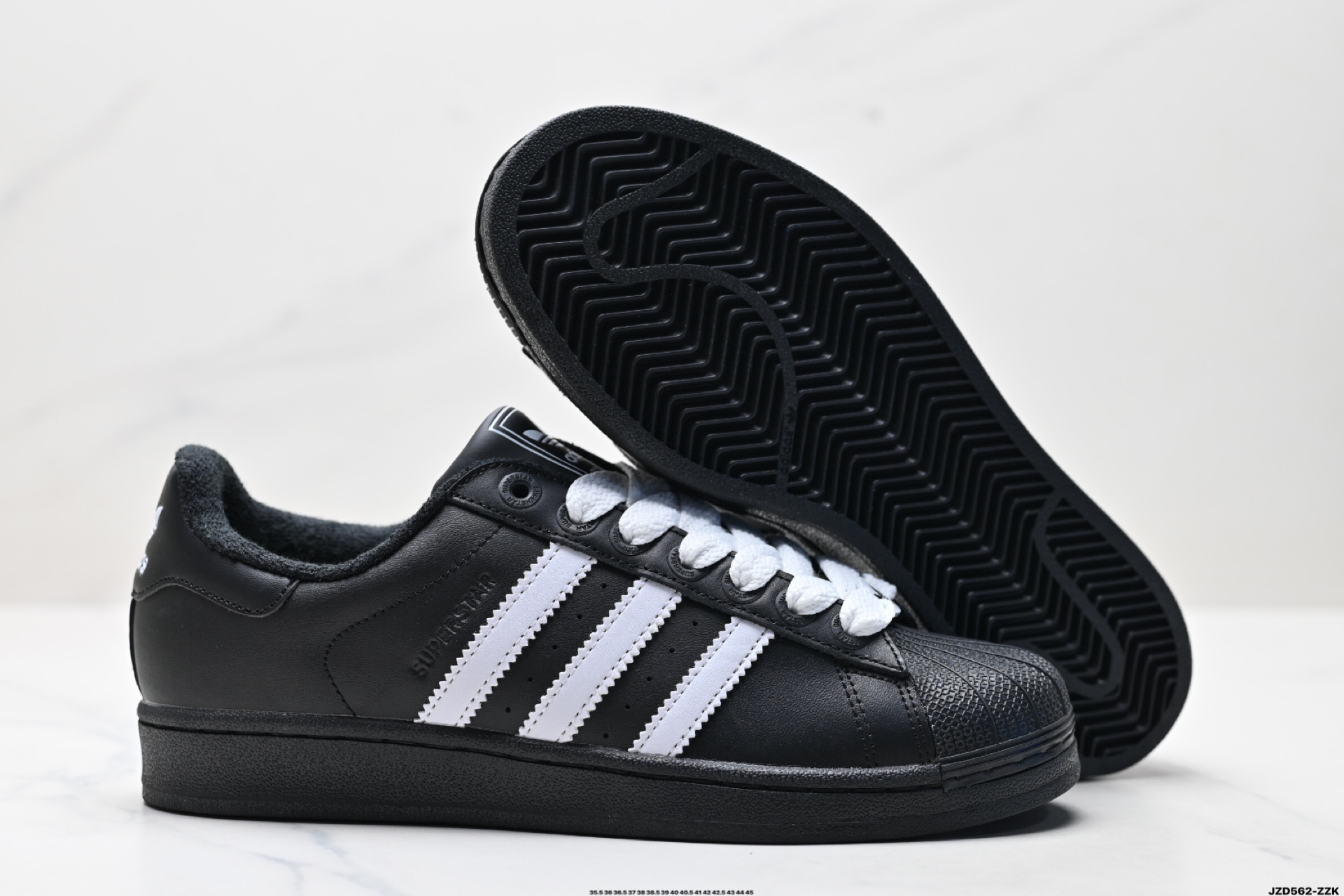 阿迪达斯Adidas三叶草 Originals Superstar贝壳头系列低帮经典百搭休闲运动板鞋 JI0126