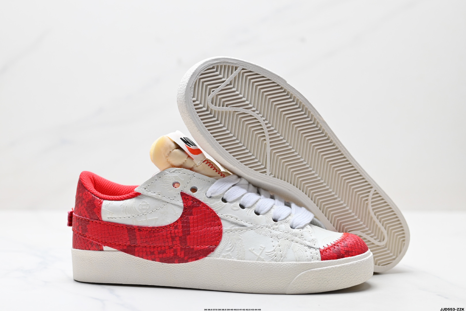 NK Blazer Low‘77 Jumbo 蛇年限定 经典百搭低帮开拓者休闲运动板鞋 DQ1470-132