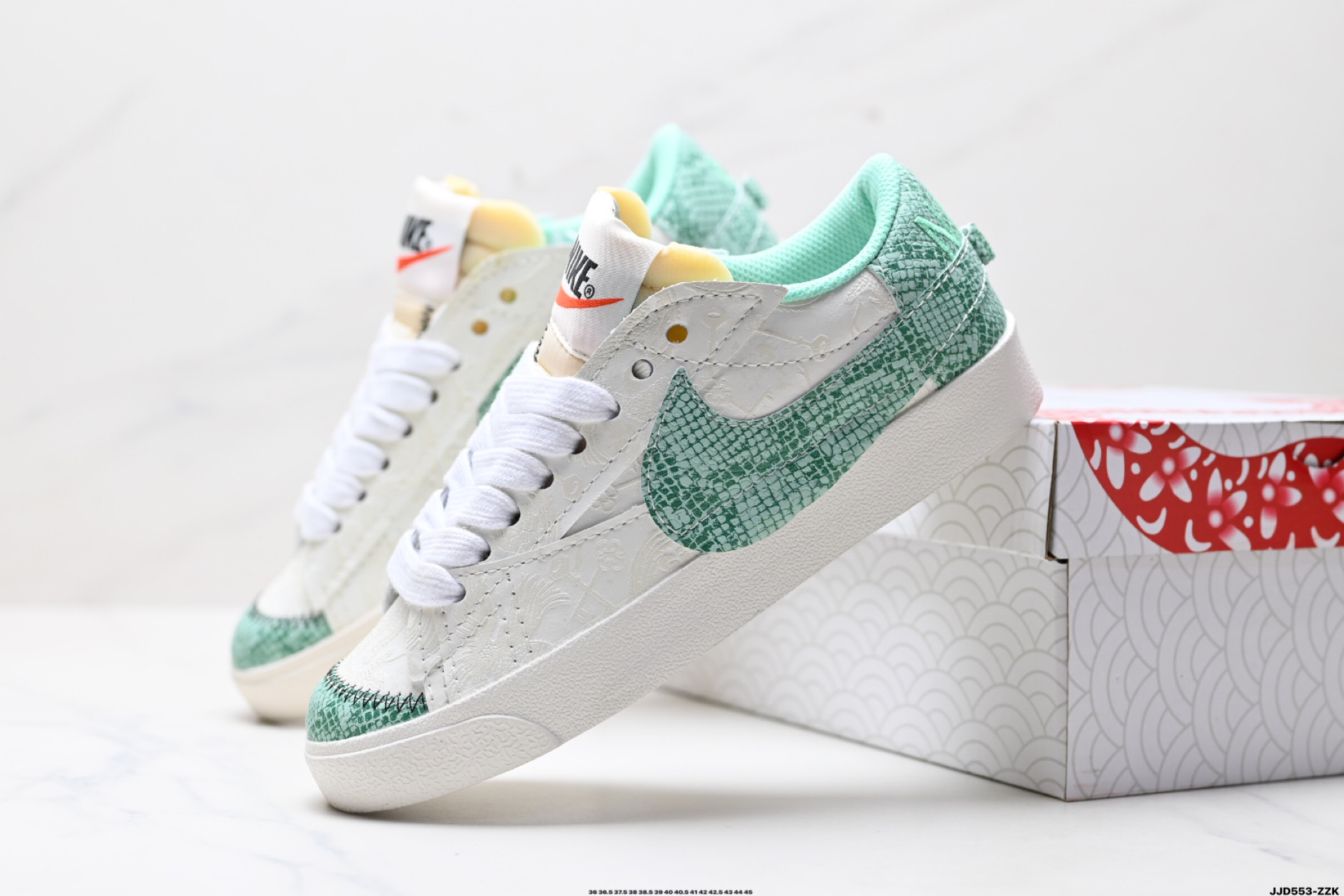 NK Blazer Low‘77 Jumbo 蛇年限定 经典百搭低帮开拓者休闲运动板鞋 DQ1470-132