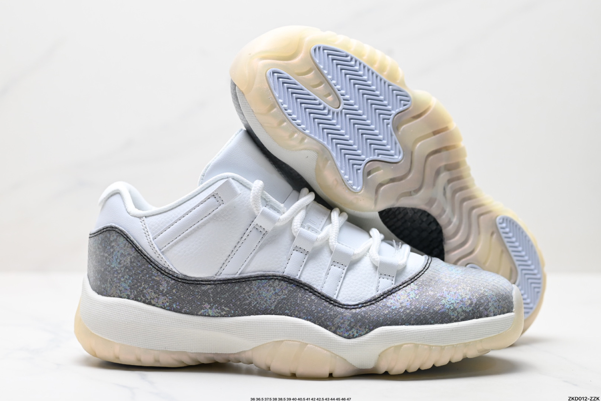Nike Air Jordan 11 Retro Concord AJ11代迈克尔·乔丹低帮运动文化篮球鞋“康扣 HQ7000-001
