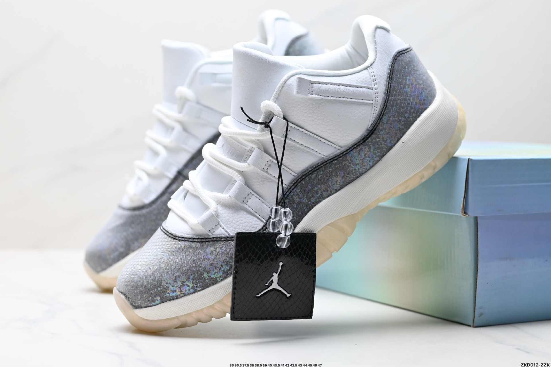 Nike Air Jordan 11 Retro Concord AJ11代迈克尔·乔丹低帮运动文化篮球鞋“康扣 HQ7000-001