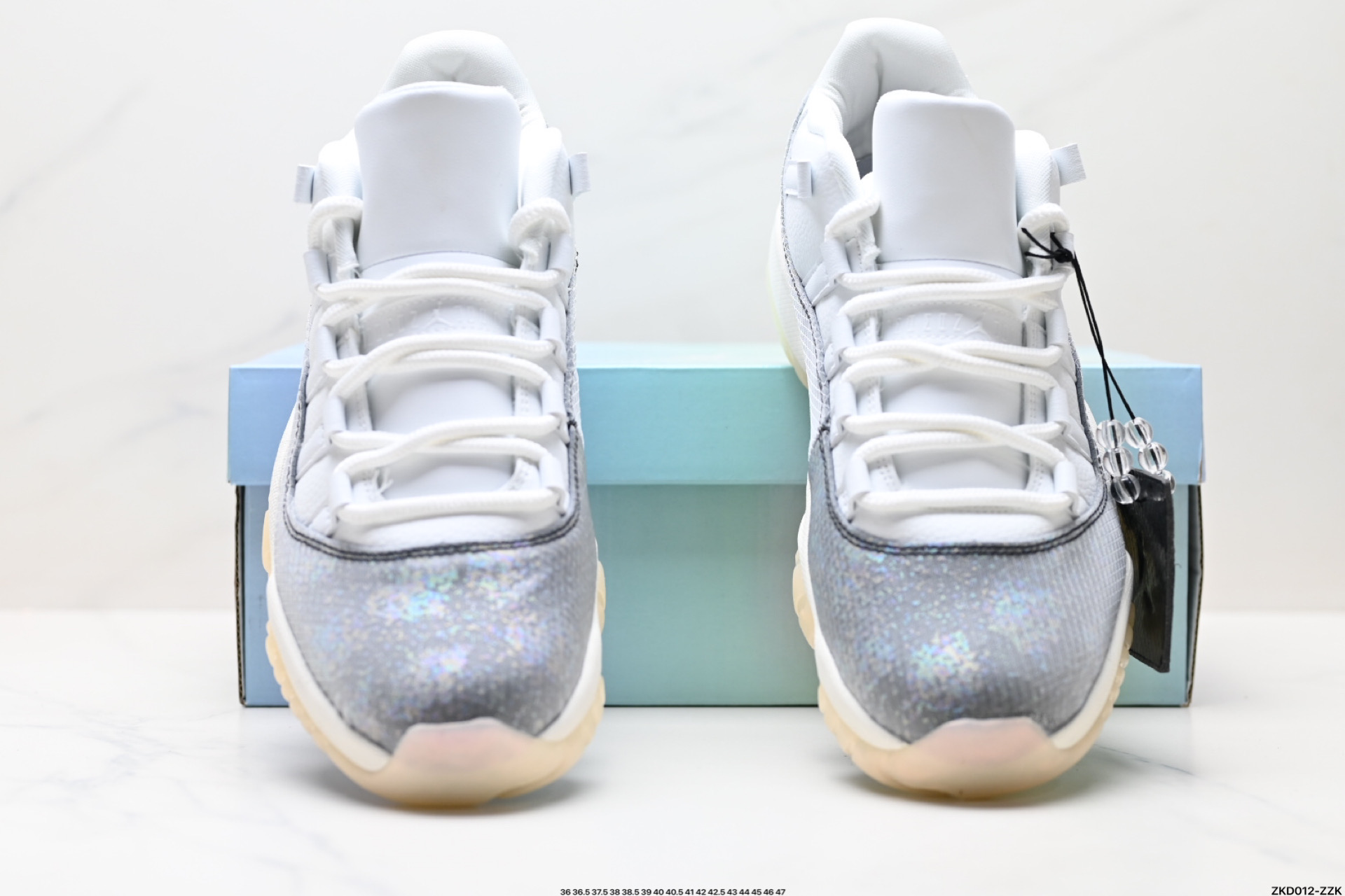Nike Air Jordan 11 Retro Concord AJ11代迈克尔·乔丹低帮运动文化篮球鞋“康扣 HQ7000-001
