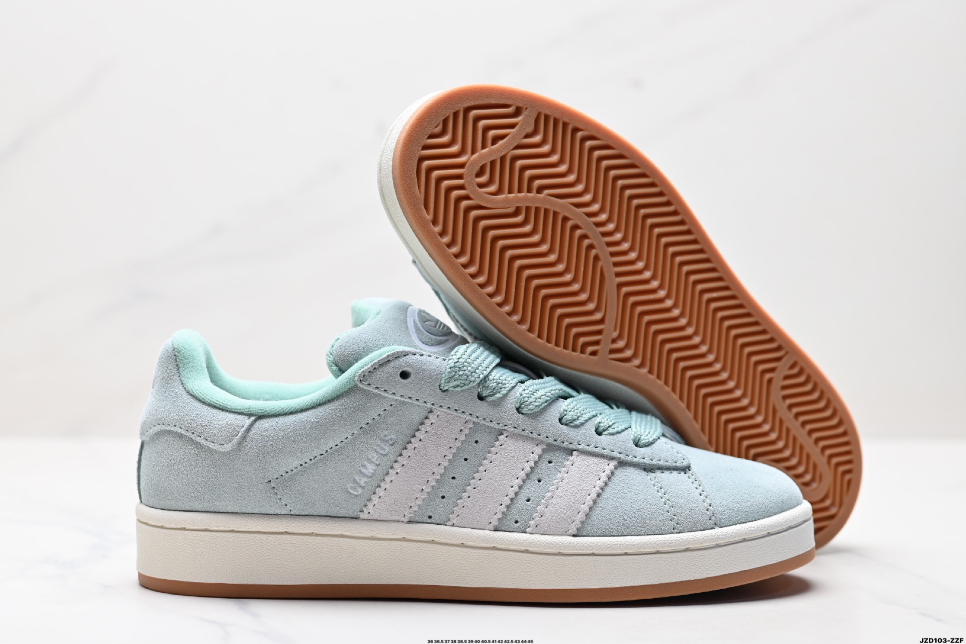阿迪达斯Adidas Originals Campus 00s学院系列 面包风经典复古低帮百搭休闲运动板鞋 JI1984