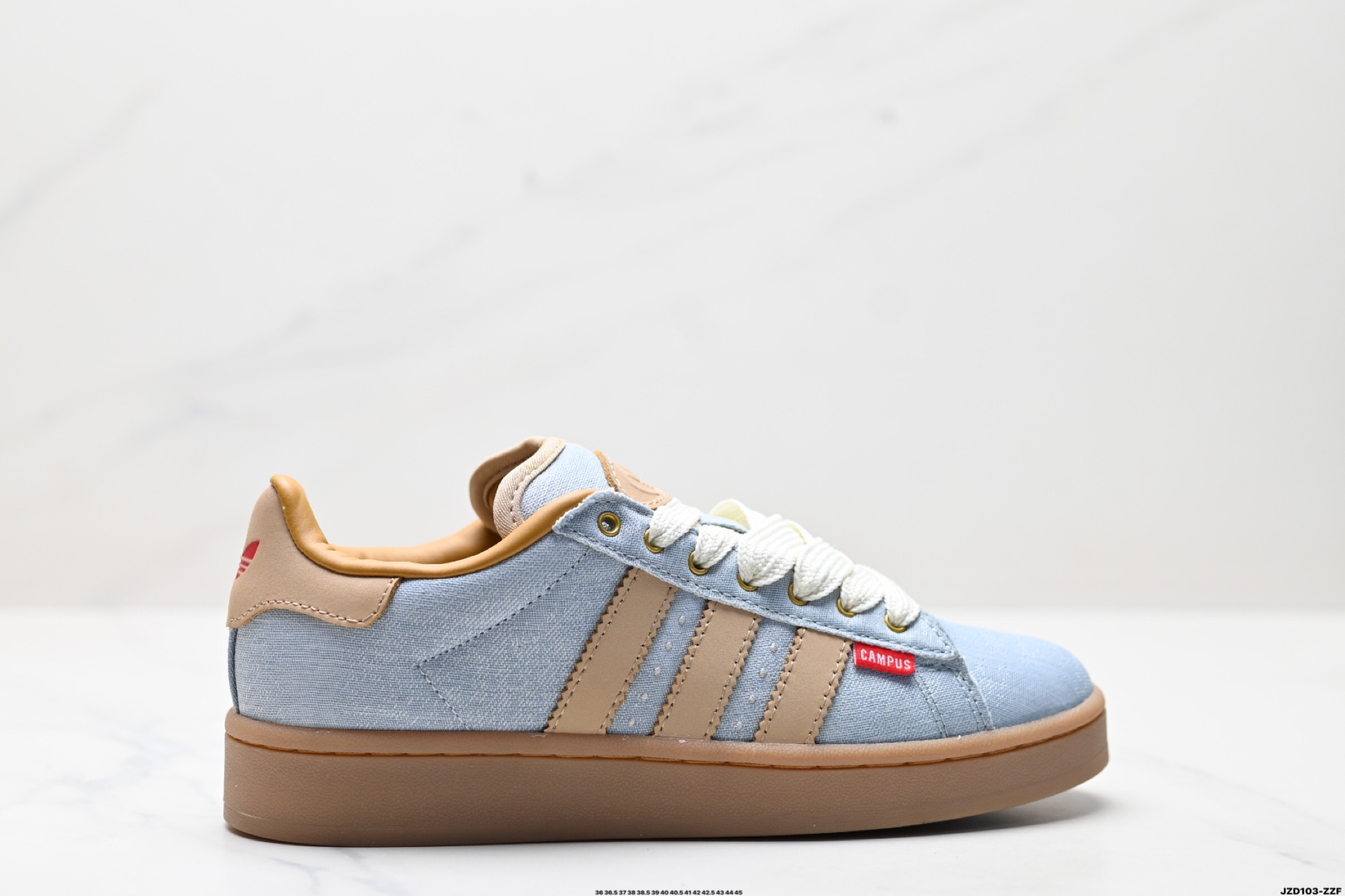 阿迪达斯Adidas Originals Campus 00s学院系列 面包风经典复古低帮百搭休闲运动板鞋 JI1984