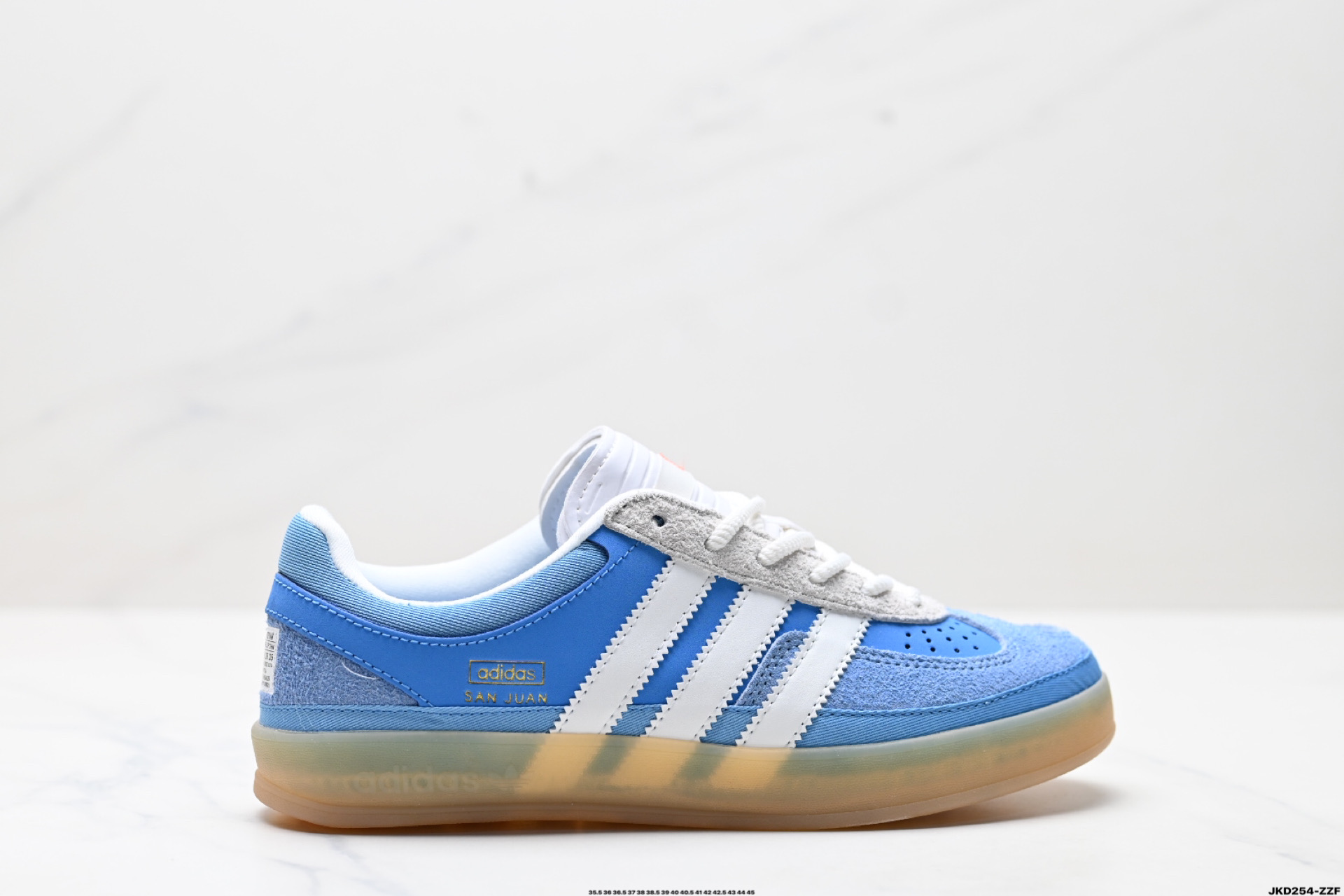 adidas Originals Bad Bunny Gazelle INdoor 三叶草休闲防滑耐磨低帮板鞋  IF9735