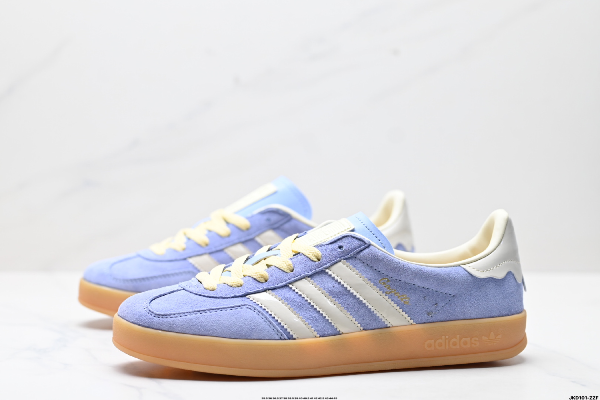 adidas Originals Gazelle INdoor 三叶草休闲防滑耐磨低帮板鞋 JR8029