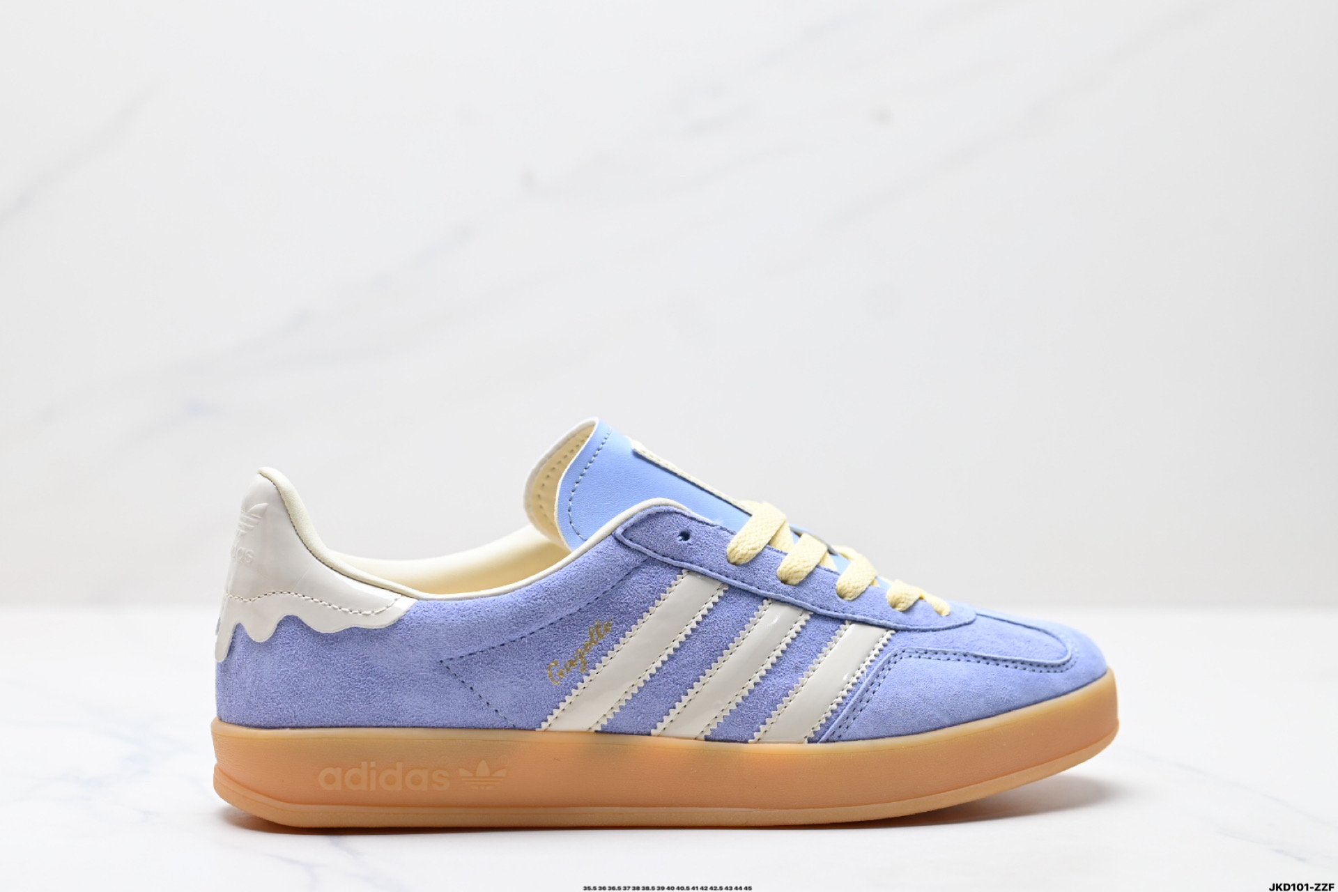 adidas Originals Gazelle INdoor 三叶草休闲防滑耐磨低帮板鞋 JR8029
