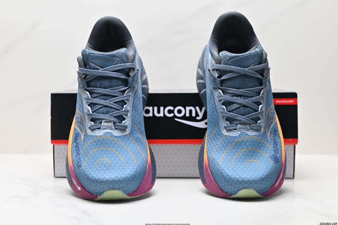 Saucony TRIUMPH 22 索康尼胜利 旗舰级缓震 慢跑减震透气 低帮训练跑步鞋 S20966-253