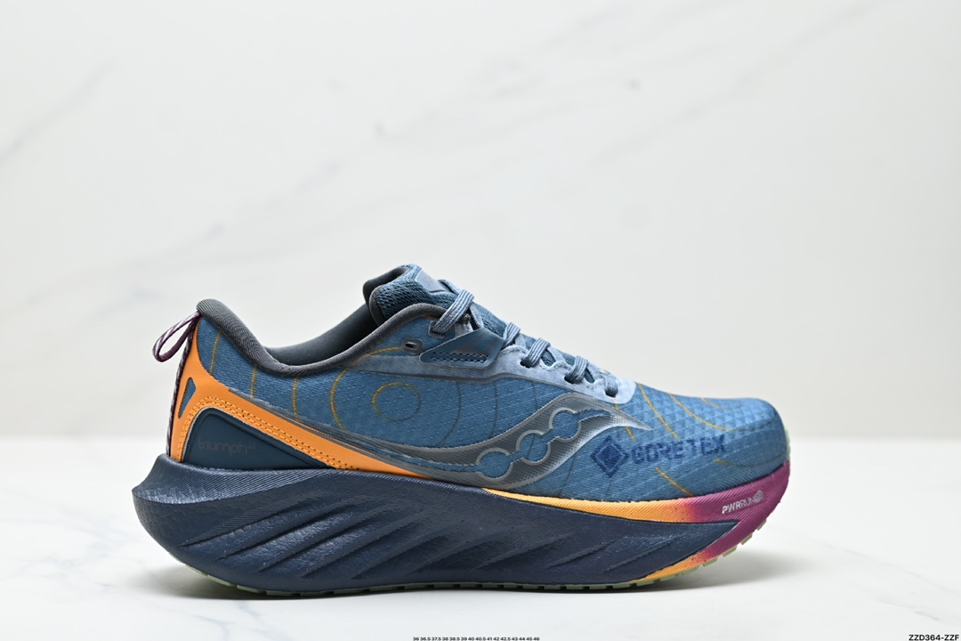 Saucony TRIUMPH 22 索康尼胜利 旗舰级缓震 慢跑减震透气 低帮训练跑步鞋 S20966-253