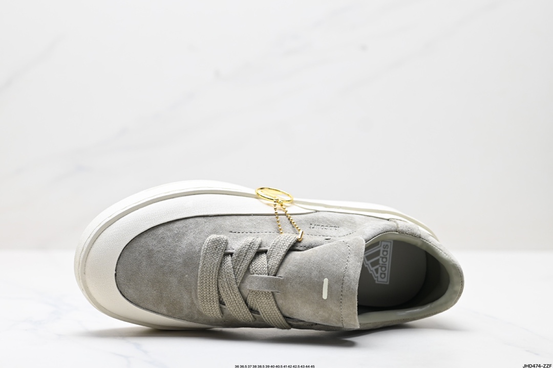 adidas LABCOURT 百搭休闲轻松舒适 耐磨透气低帮 板鞋  JS0556