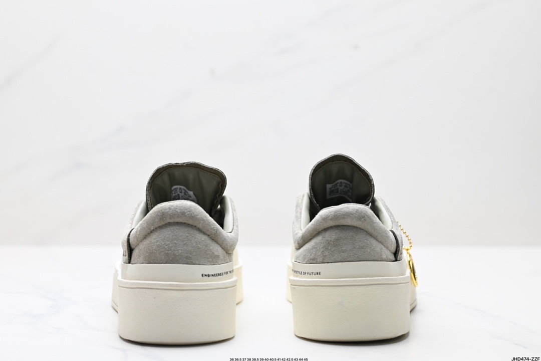 adidas LABCOURT 百搭休闲轻松舒适 耐磨透气低帮 板鞋  JS0556