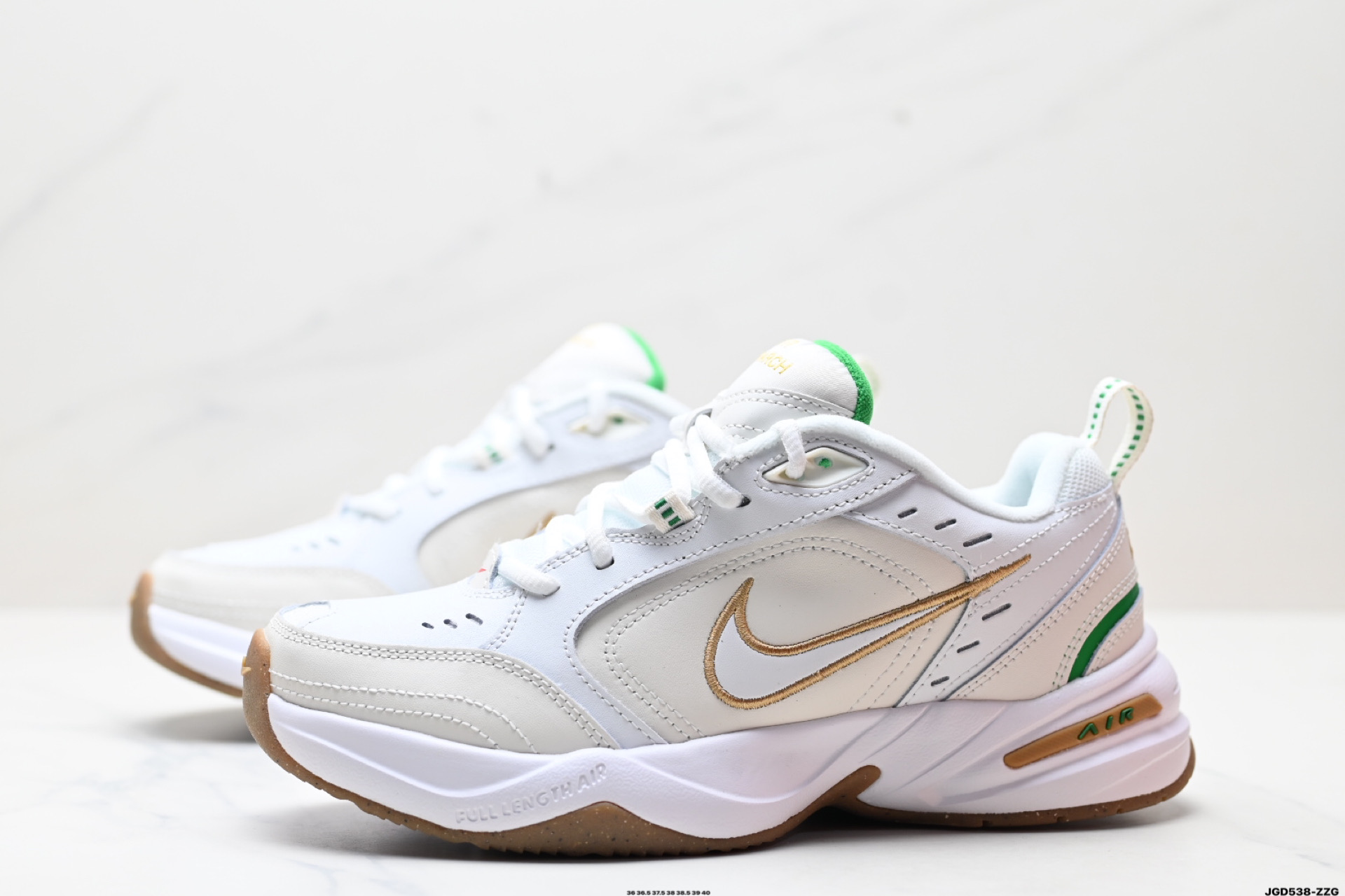 Nike Air Monarch IV皮革 日常百搭 減震防滑 低帮生活休闲鞋 415445-103
