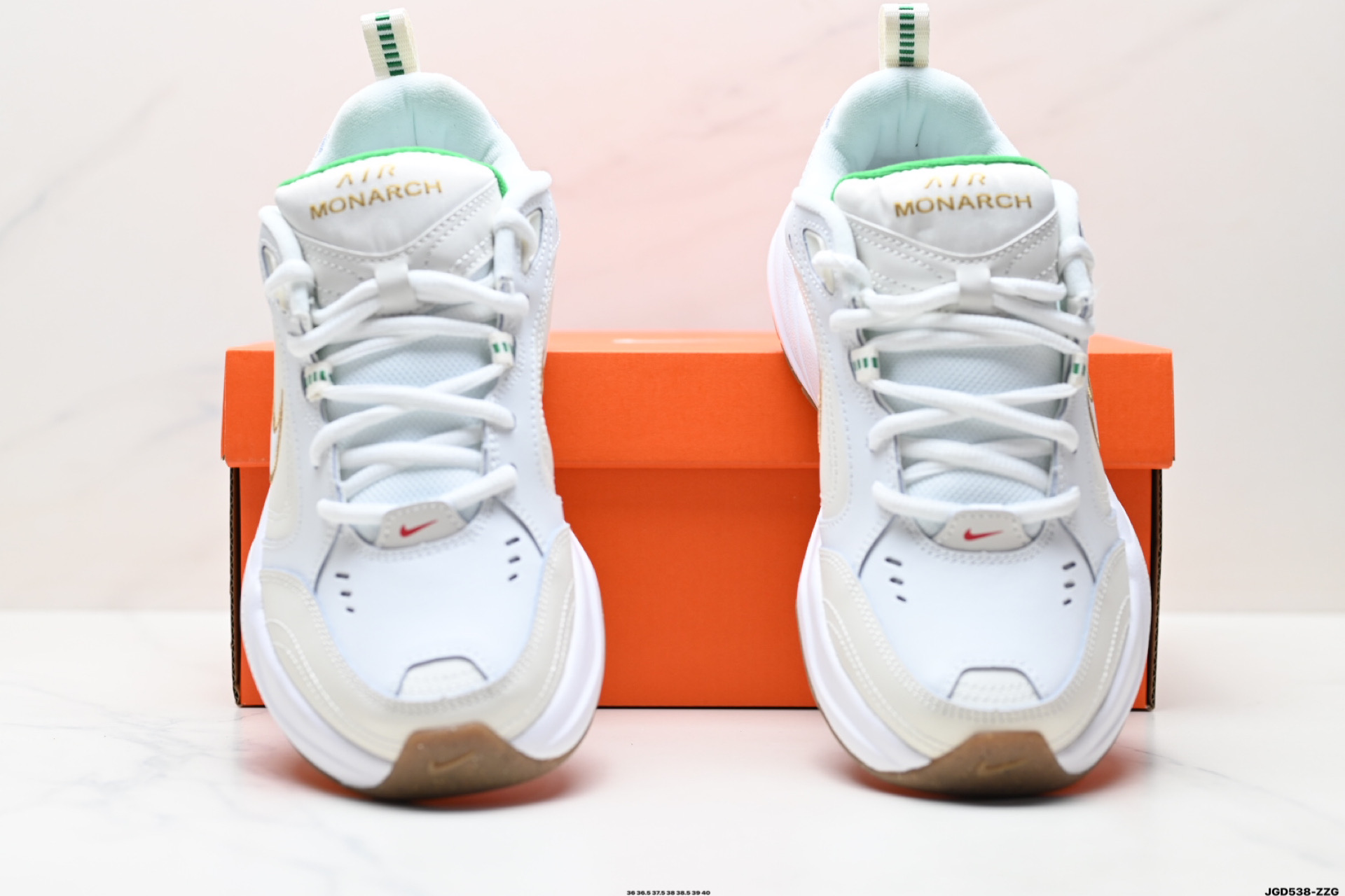 Nike Air Monarch IV皮革 日常百搭 減震防滑 低帮生活休闲鞋 415445-103
