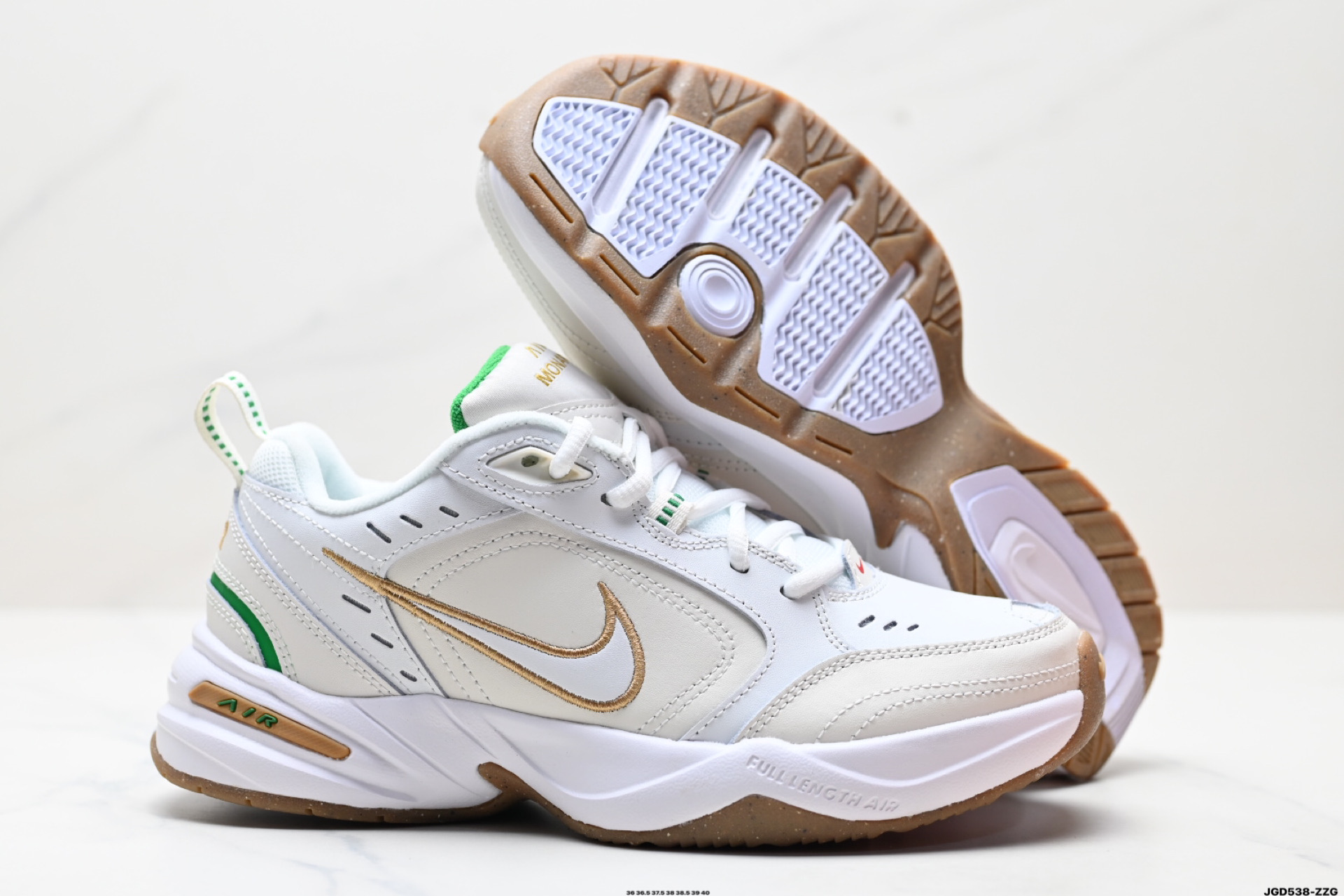 Nike Air Monarch IV皮革 日常百搭 減震防滑 低帮生活休闲鞋 415445-103