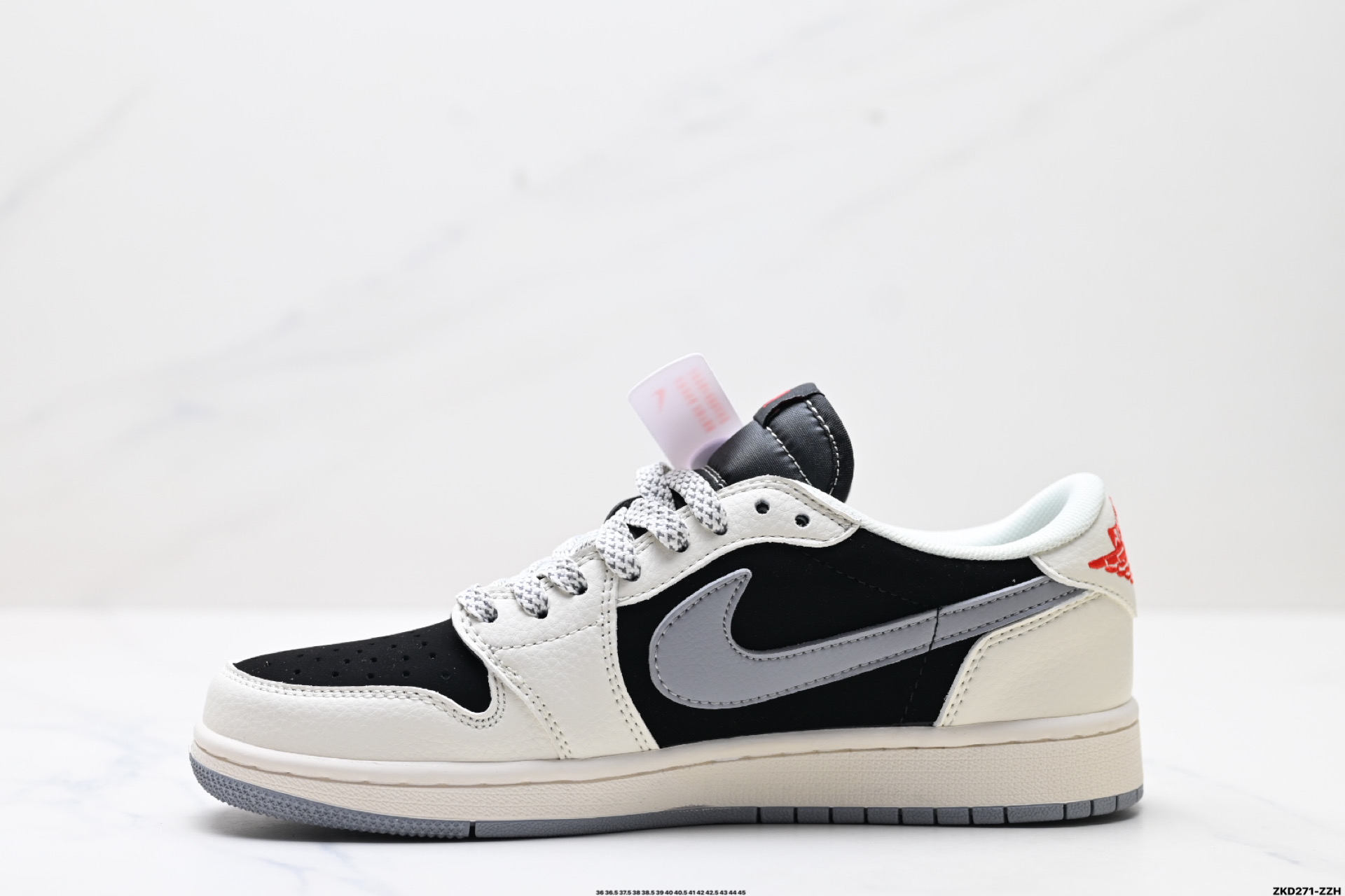 AJ1倒勾Travis Scott x Air Jordan 1 ” Reverse Mocha “ AJ1乔1 TS 闪电 联名倒钩 低帮文化篮球鞋  XZ6188-575