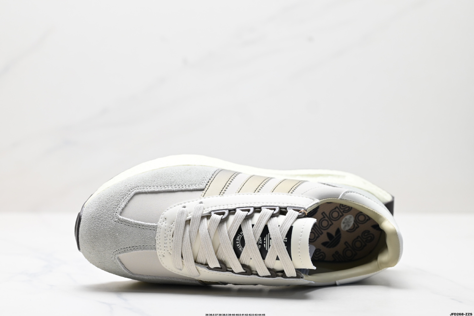 阿迪达斯Adidas Retropy E5 W.R.P 三叶草新款运动休闲爆米花跑鞋  JH7189