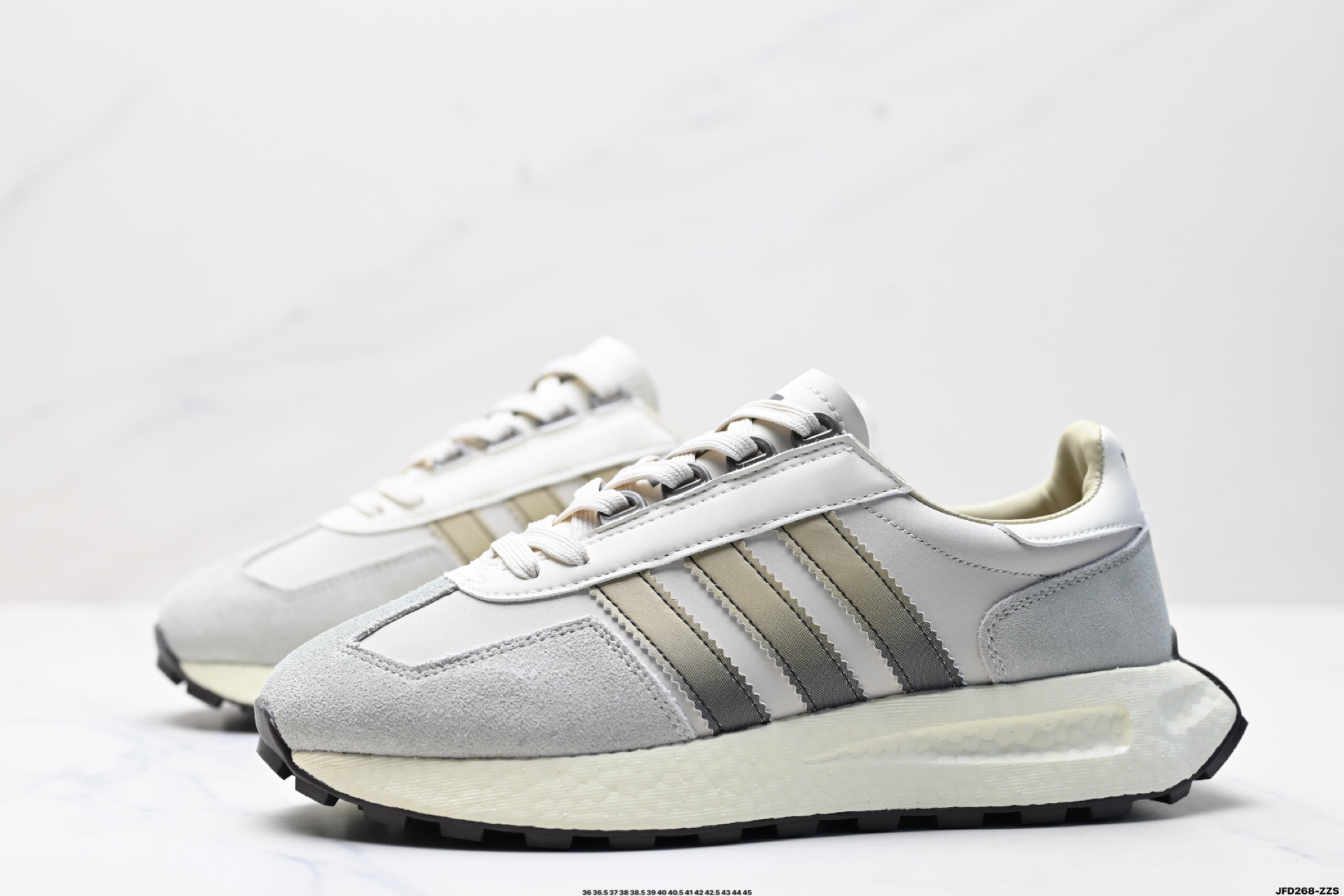 阿迪达斯Adidas Retropy E5 W.R.P 三叶草新款运动休闲爆米花跑鞋  JH7189