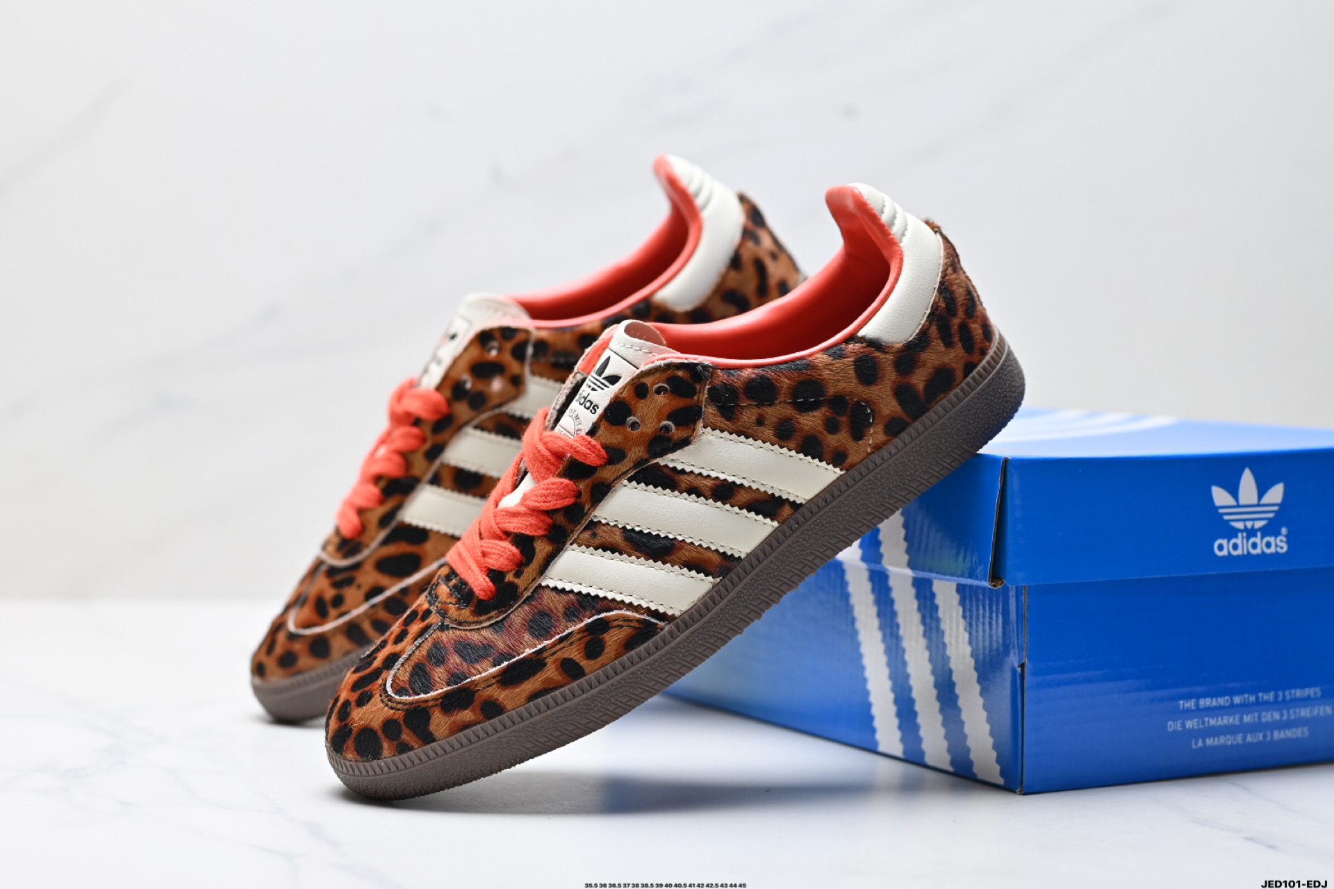 阿迪达斯三叶草Adidas Originals Samba OG 桑巴舞系列绅士德训低帮休闲运动板鞋 JI2734