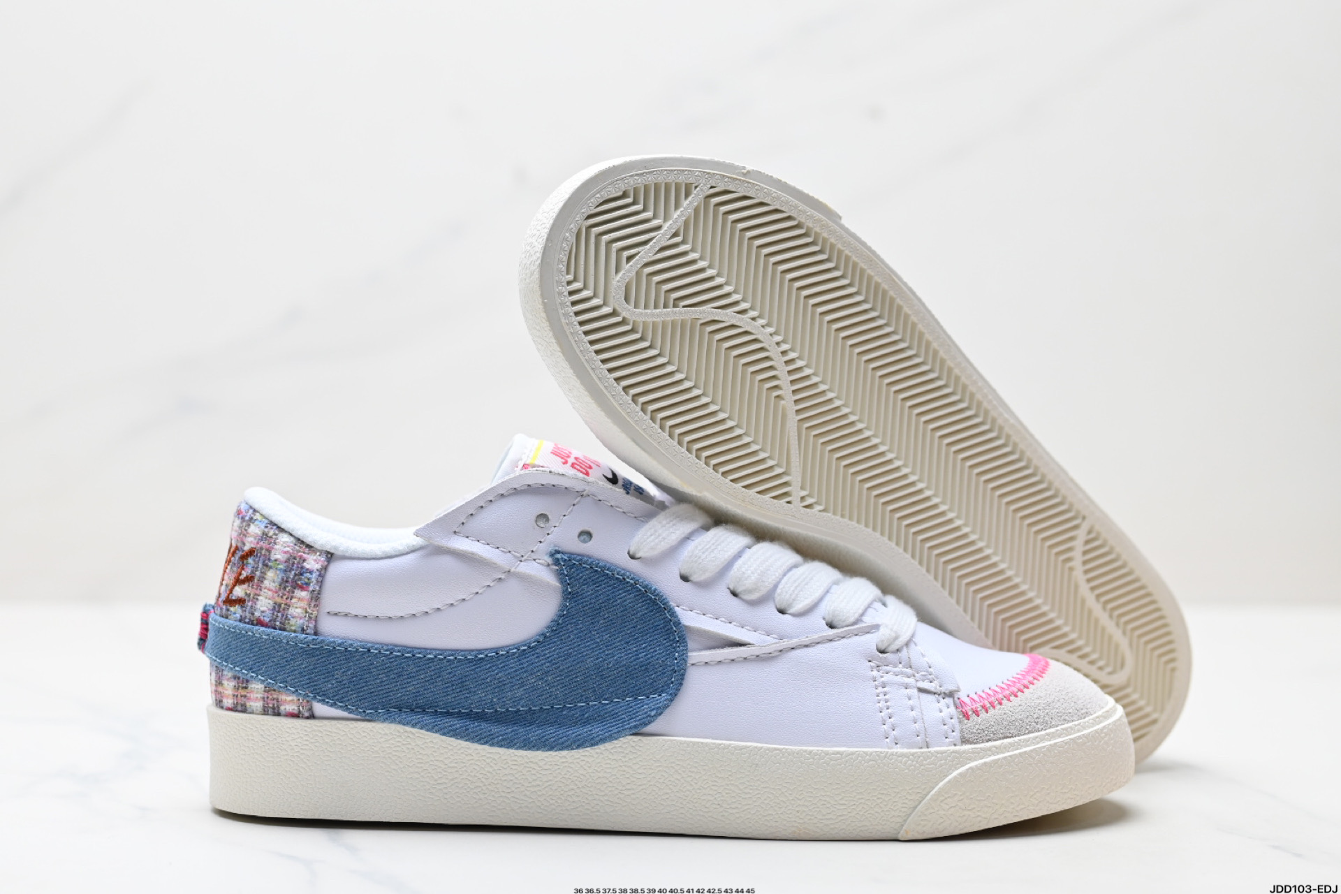 NK Blazer Low‘77 Jumbo 经典百搭低帮开拓者休闲运动板鞋 FD9858-001