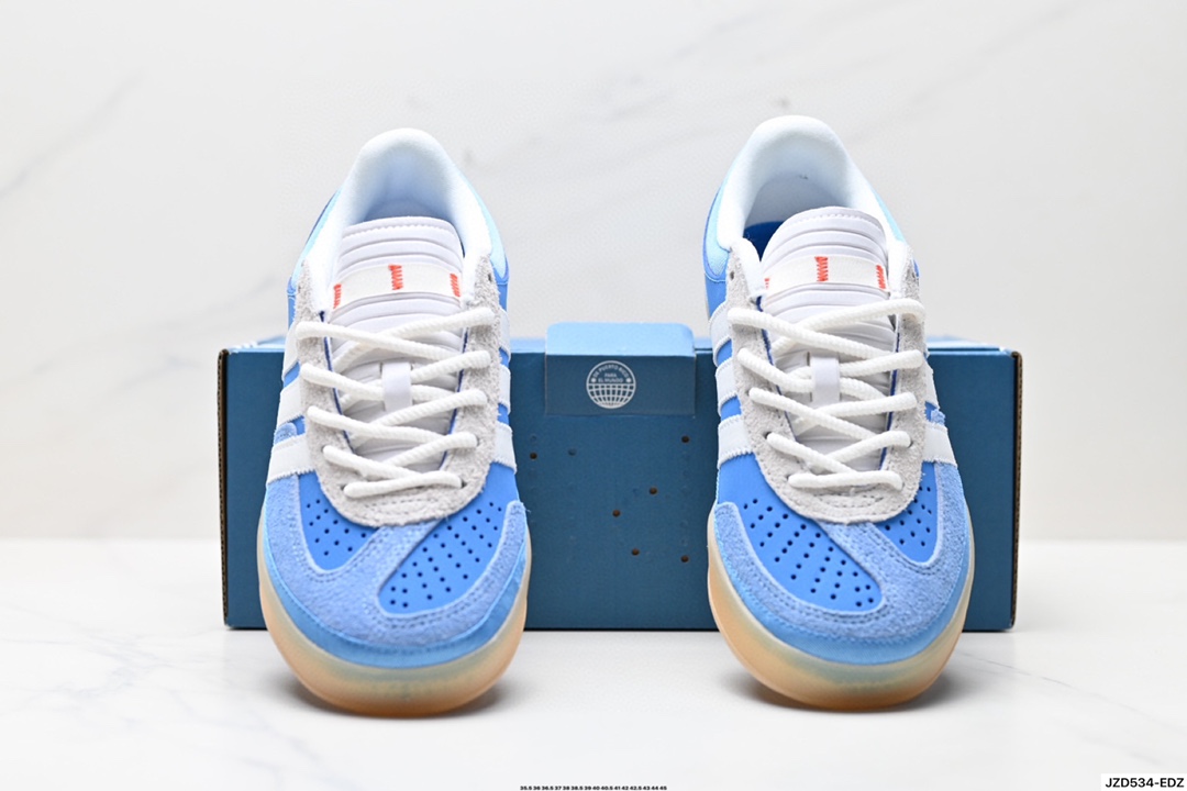 adidas Originals Bad Bunny Gazelle INdoor 三叶草休闲防滑耐磨低帮板鞋 IF9735