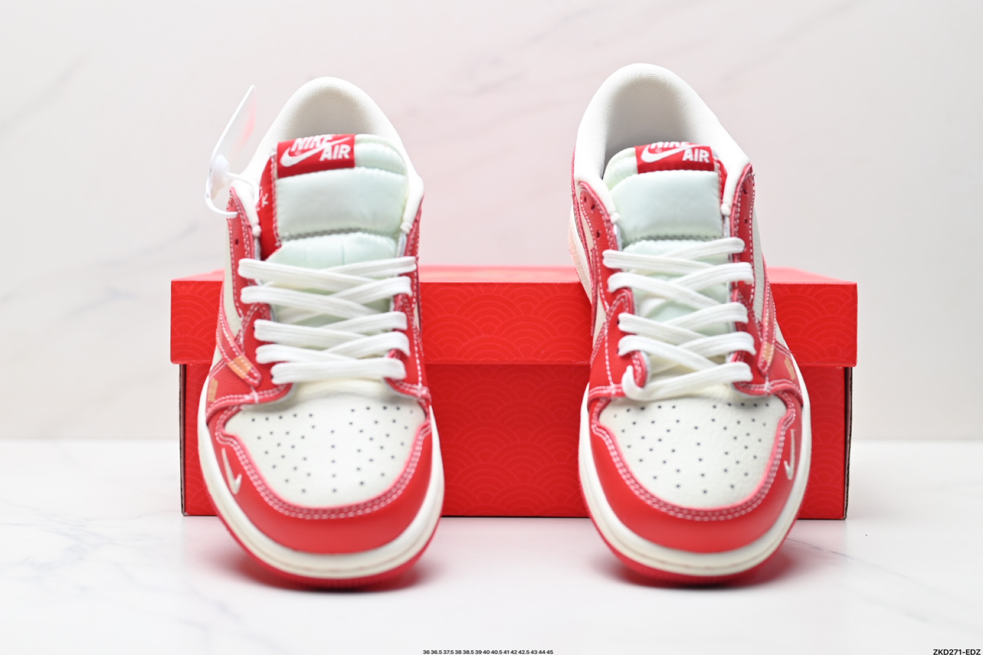 AJ1倒勾Travis Scott x Air Jordan 1 ” Reverse Mocha “ AJ1乔1 TS 闪电 联名倒钩 低帮文化篮球鞋  XS2025-088