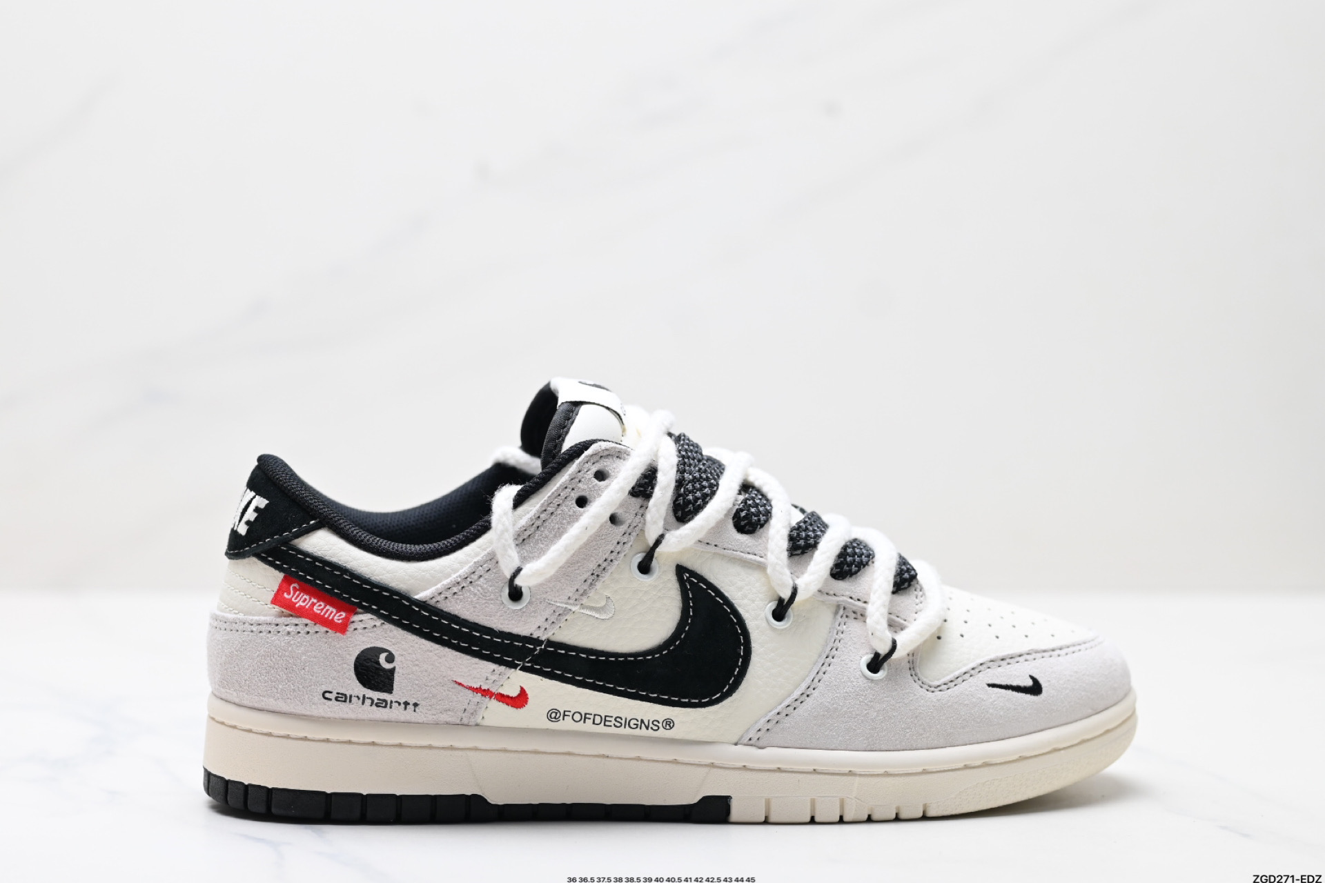 NK Dunk Low Retro “DIY高端定制” 低帮休闲运动板鞋  YX5066-238