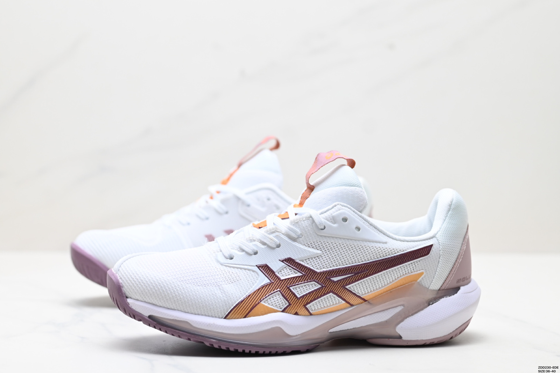 Asics Solution Speed FF 3 舒适百搭 耐磨透气 亚瑟士低帮网球鞋 1042A250-102