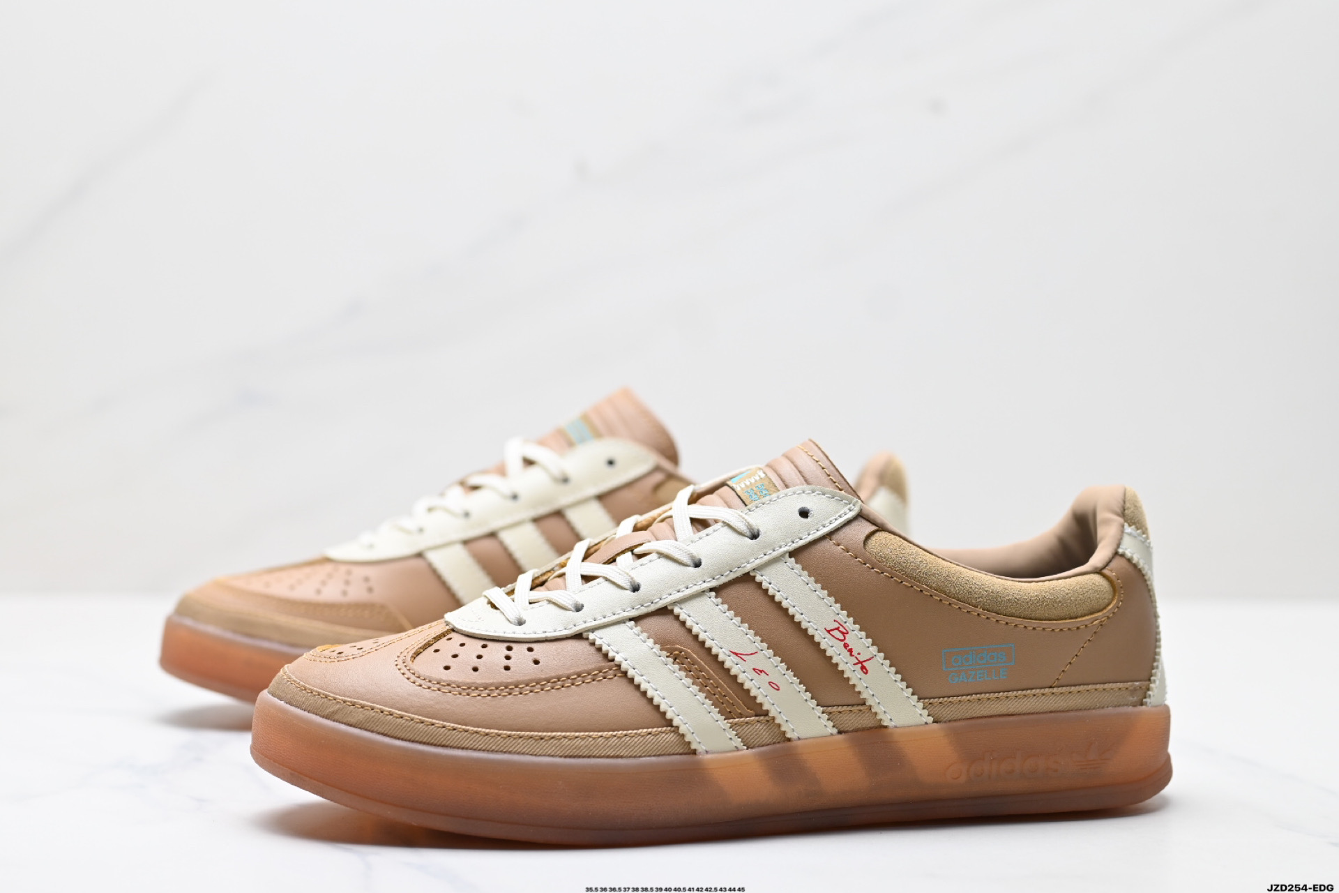 150 adidas Originals Bad Bunny Gazelle INdoor 三叶草休闲防滑耐磨低帮板鞋  JR0182