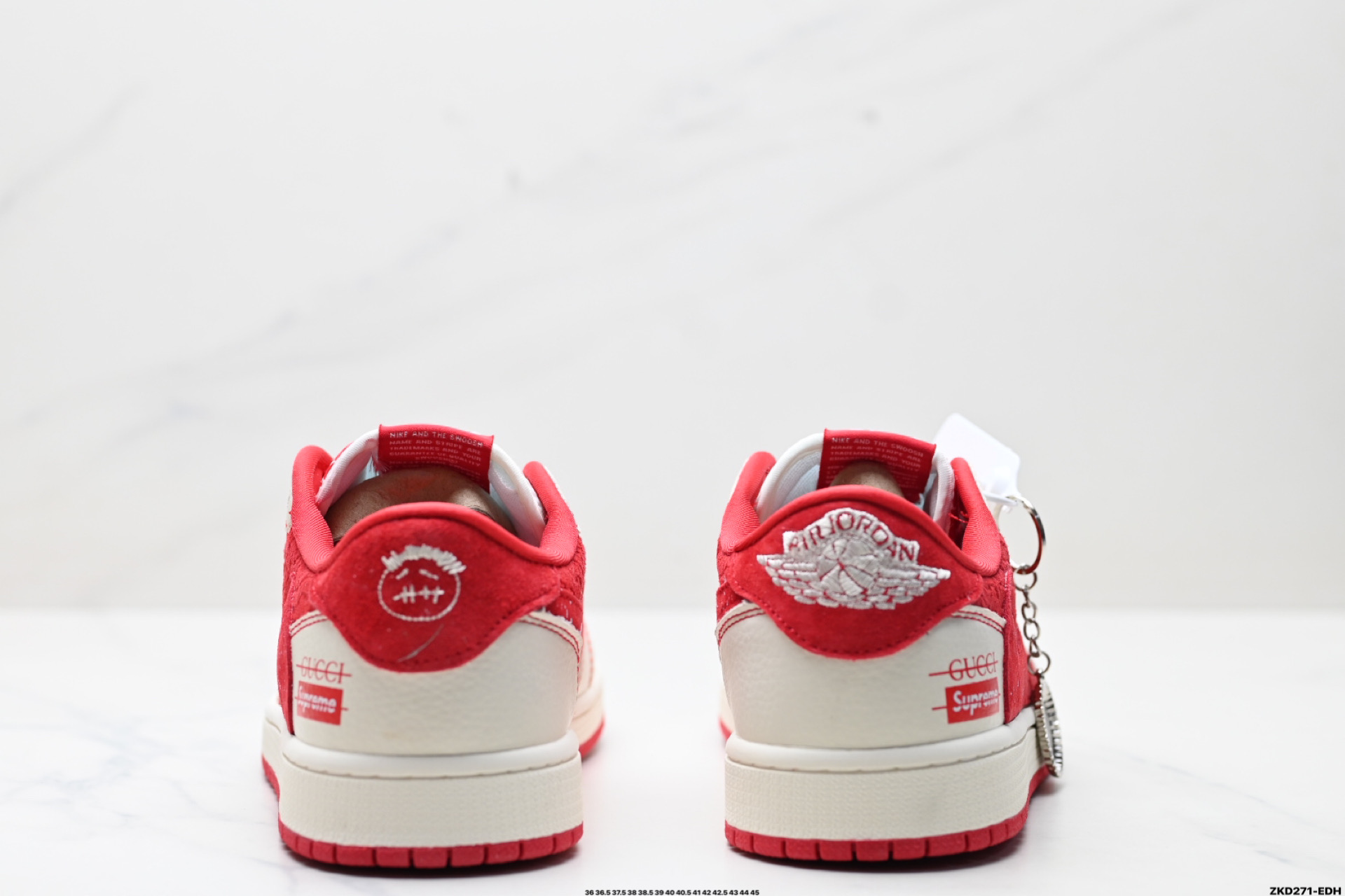 280 AJ1倒勾Travis Scott x Air Jordan 1 ” Reverse Mocha “ AJ1乔1 TS 闪电 联名倒钩 低帮文化篮球鞋 XS2024-040