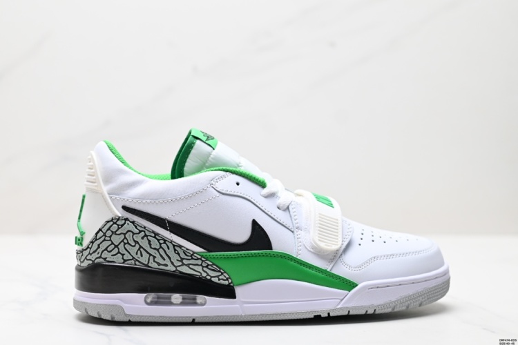 Nike Air Jordan Legacy 312 Low Basketball Sneakers White Green Black 1 Nike Air Jordan Legacy 312 Low Basketball Sneakers White Green Black