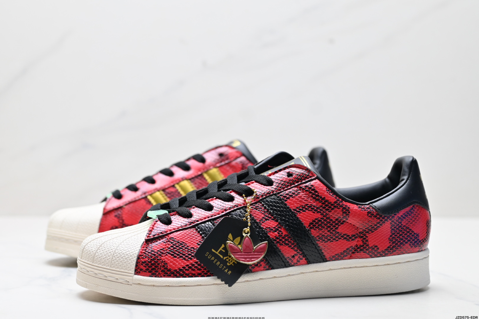 阿迪达斯Adidas三叶草 Originals Superstar贝壳头系列低帮经典百搭休闲运动板鞋 JH9977