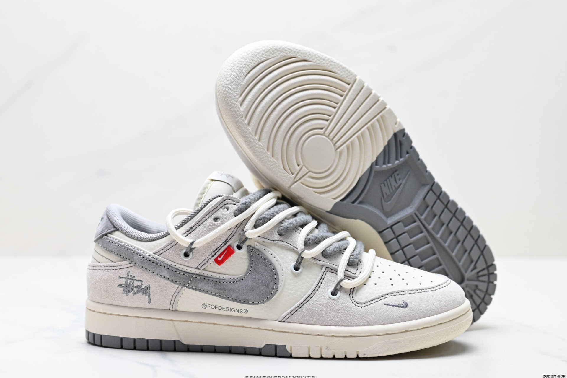 NK Dunk Low Retro “DIY高端定制” 低帮休闲运动板鞋  YX5066-243
