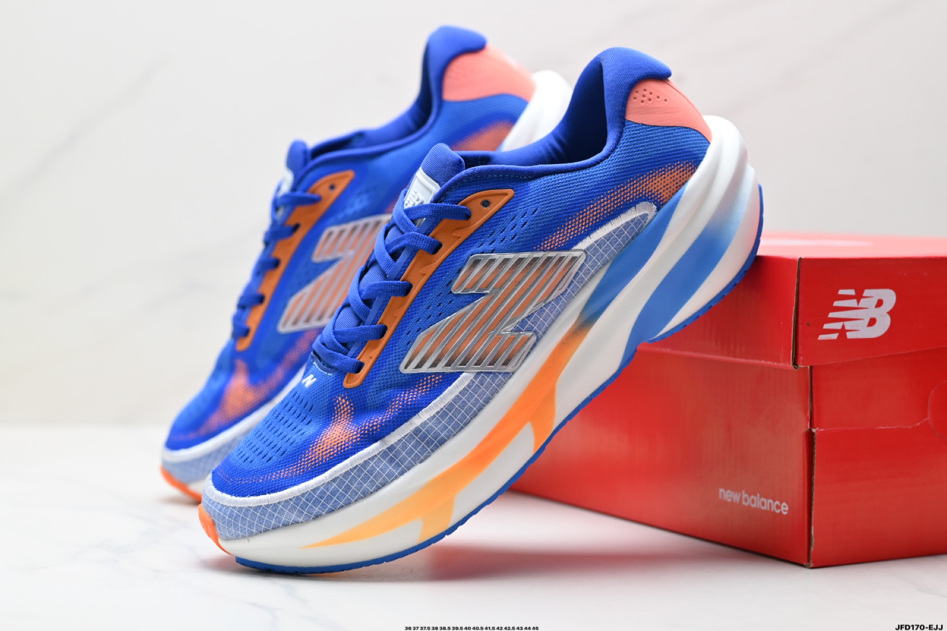 新百伦New Balance NB Fresh Foam Evoz v2舒适耐磨低帮跑步鞋 W1080R15