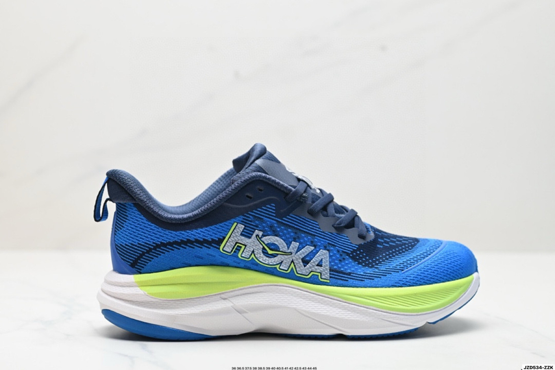 💰125公司级✅小红书推荐M SKYFLOW
全新配色 这个品牌来自于新西兰的毛利语,HOKA表示大地,ONE ONE表示飞越,连起来就是飞越地平线,ONE ONE不是读作“万万”,正确读法是“欧尼欧尼”。 HOKA在超厚中底方面的积累,让它跑在了其他厂商的前面,推出的跑鞋以缓震和轻量的优势,得到,众多跑者的青睐
货号:1155111
尺码:36 36.5 37.5 38 38.5 39 40 40.5 41 42 42.5 43 44 45