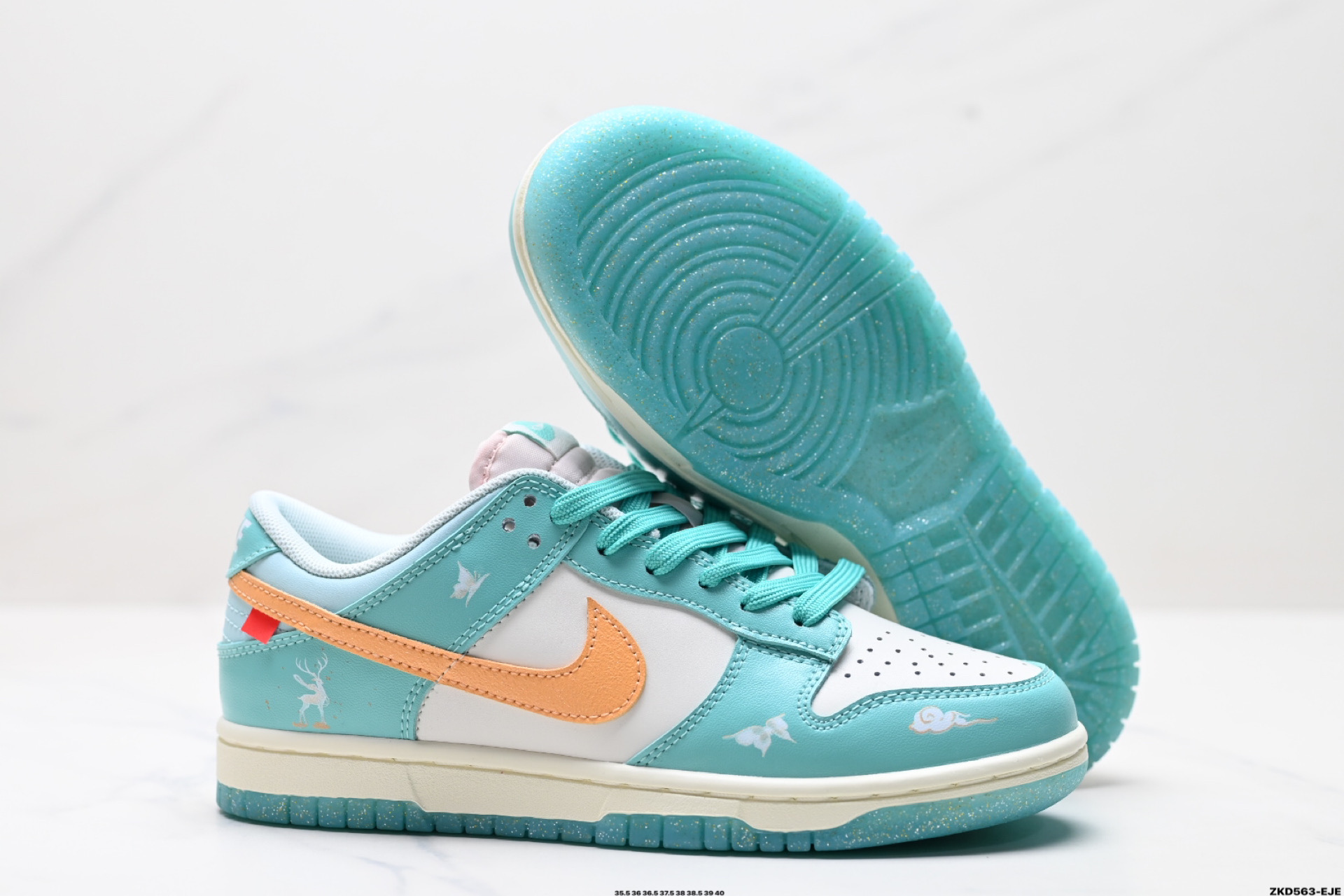 NK Dunk Low Retro “DIY高端定制” 低帮休闲运动板鞋 BW1220-003