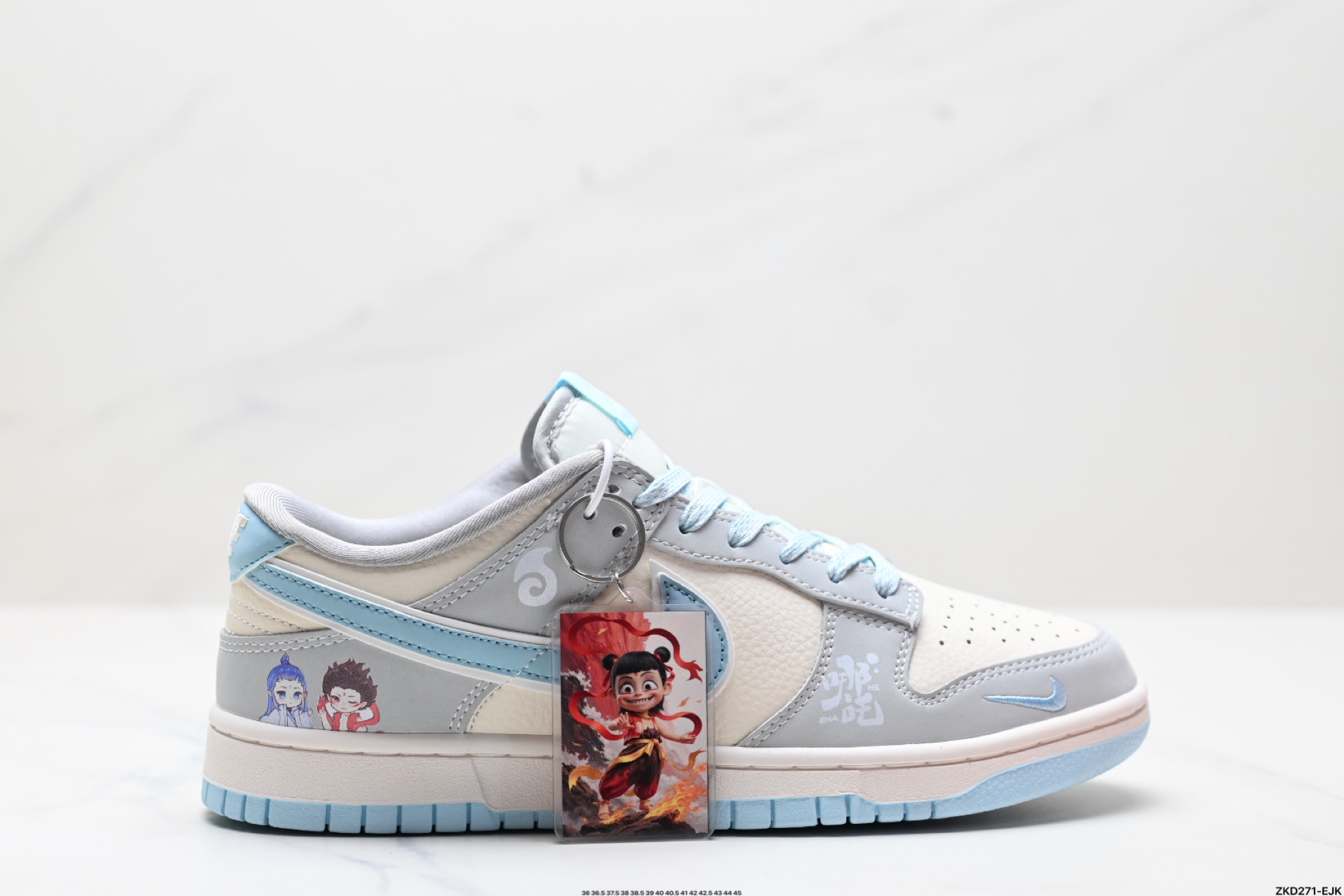 \n公司级NK Dunk Low Retro “DIY高端定制”\n低帮休闲运动板鞋\n原装头层材料 用料绝不含糊 独家版型蒸餾加工帶來的是更好的视觉和脚感体验 清洁度 电绣工艺 皮料切割干净无任何毛边 细节完美\n货号:LW-\n尺码: . .  .   .   .    \nID:ZKD-EJK