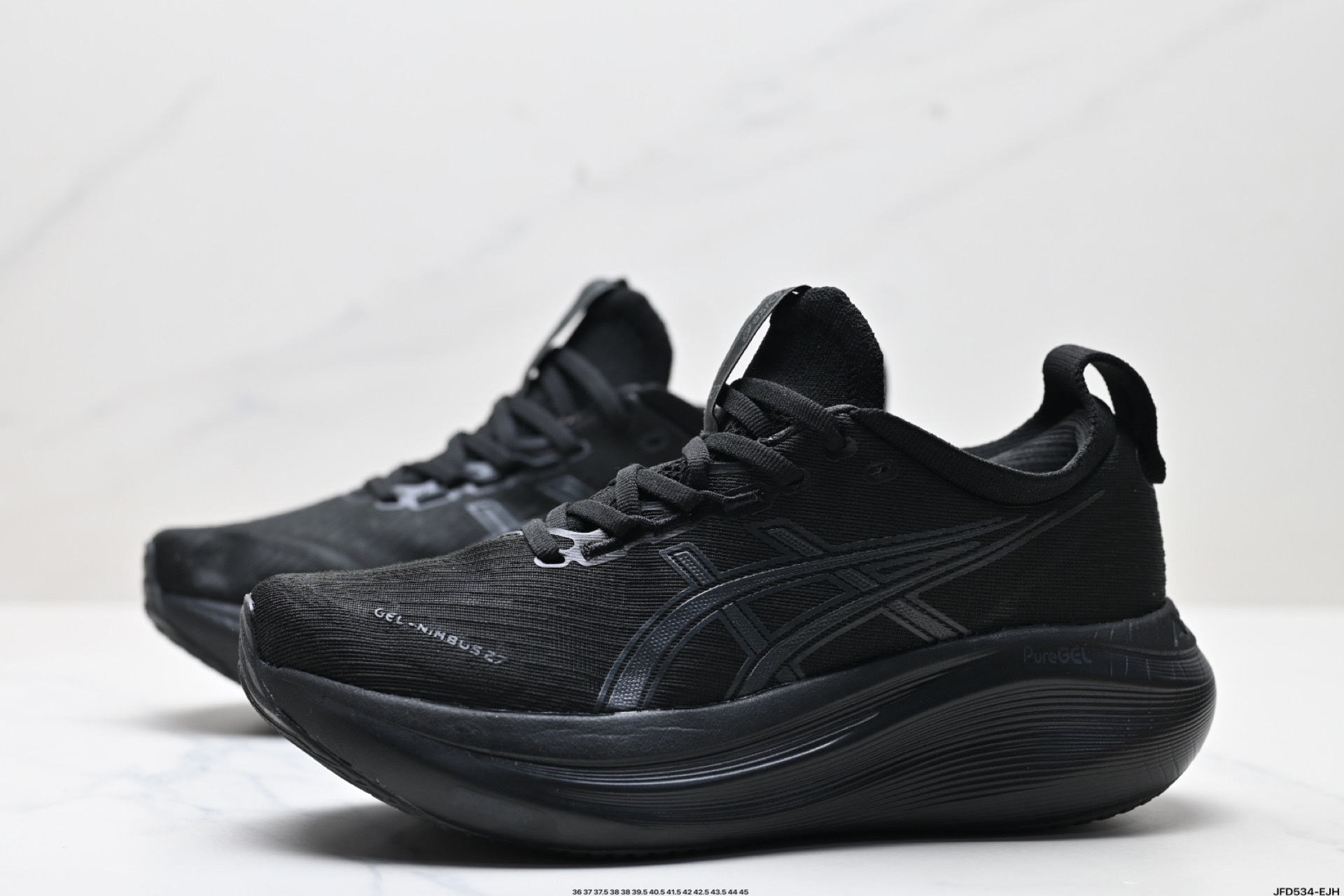 Asics Gel-Nimbus 27 舒适防滑耐磨低帮休闲跑步鞋 1011B956-001